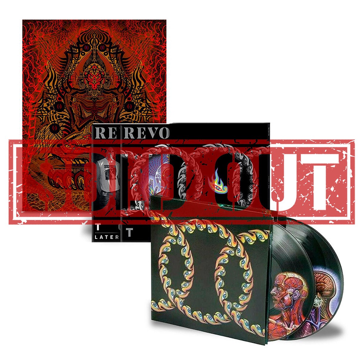 REVOLVER x TOOL SUMMER 2021 ISSUE DOUBLE SLIPCASE LATERALUS 2LP PICTURE DISC AND LIMITED EDITION PRINT BUNDLE ONLY 233 AVAILABLE