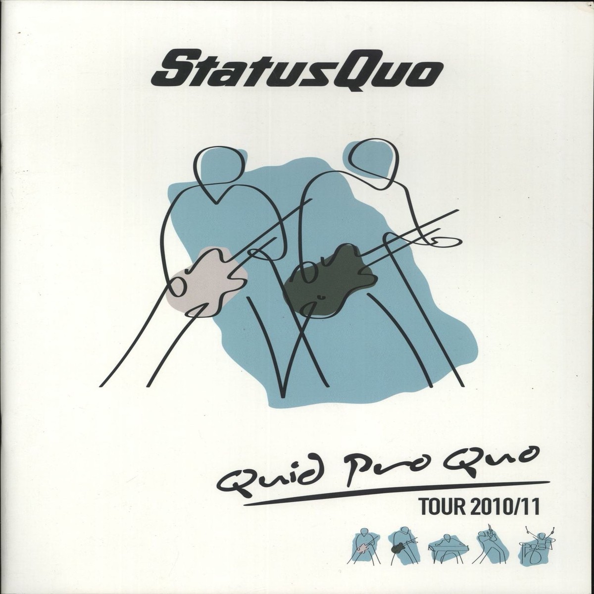 Status Quo Quid Pro Quo – 201011 Tour – Album Artwork Cover UK Tour programme