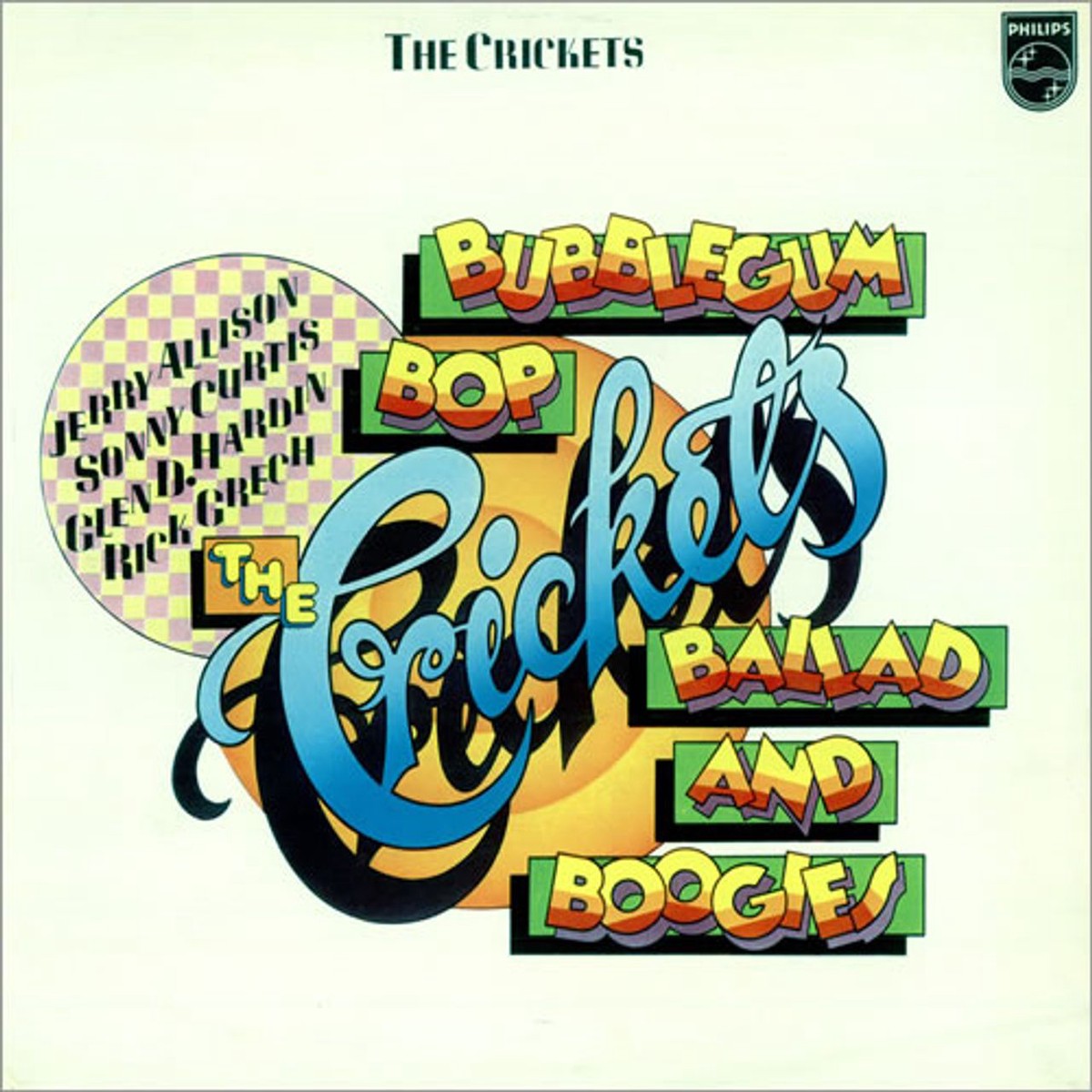 The Crickets Bubblegum Bop Ballads Boogies UK Vinyl LP
