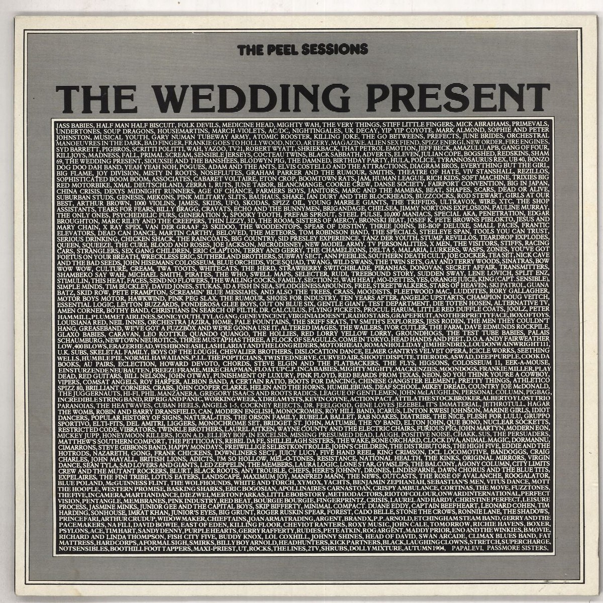 The Wedding Present The Peel Sessions UK 12 vinyl