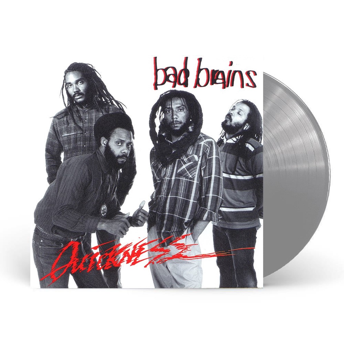 BAD BRAINS QUICKNESS LP (Silver Vinyl)