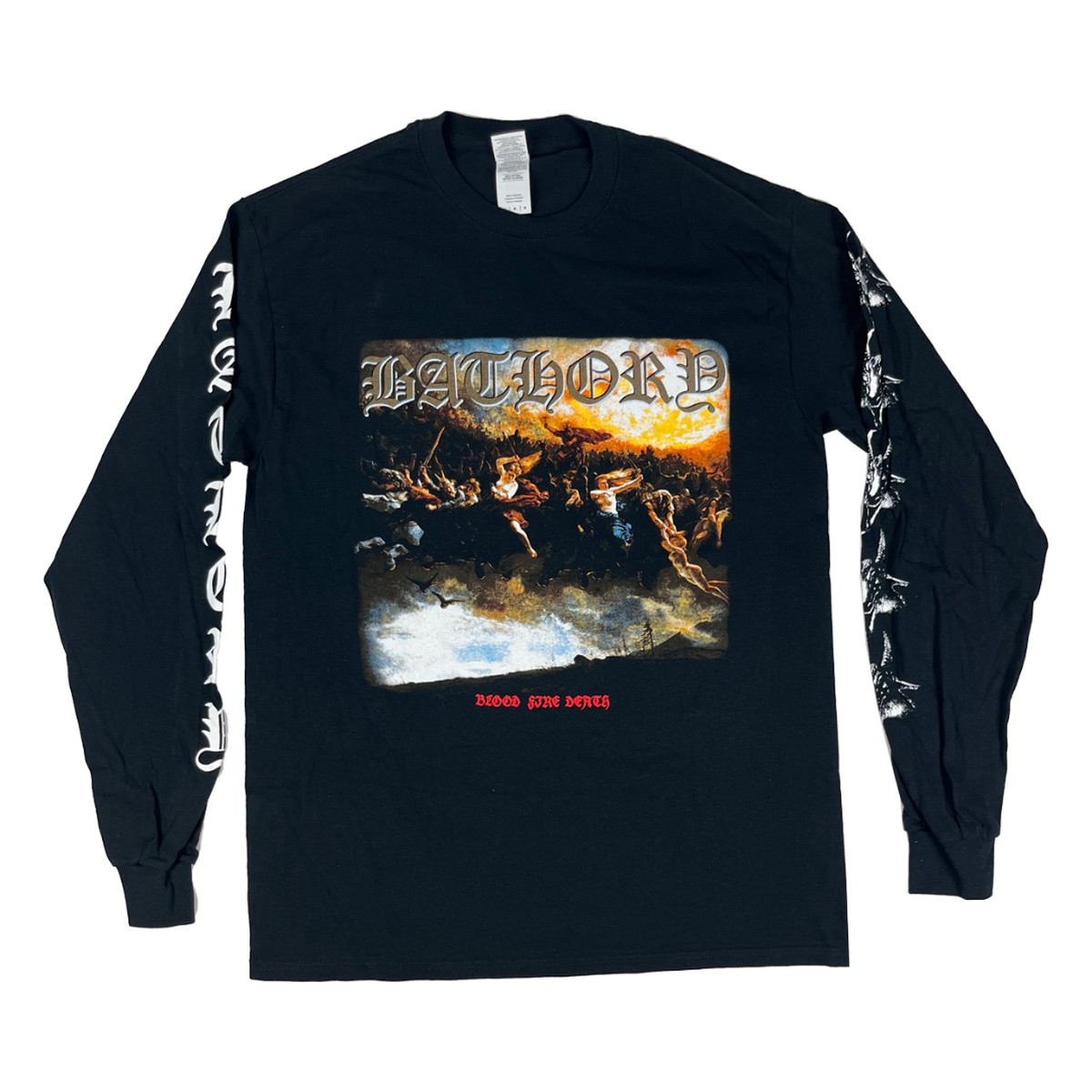 BATHORY BLOOD FIRE DEATH LONGSLEEVE