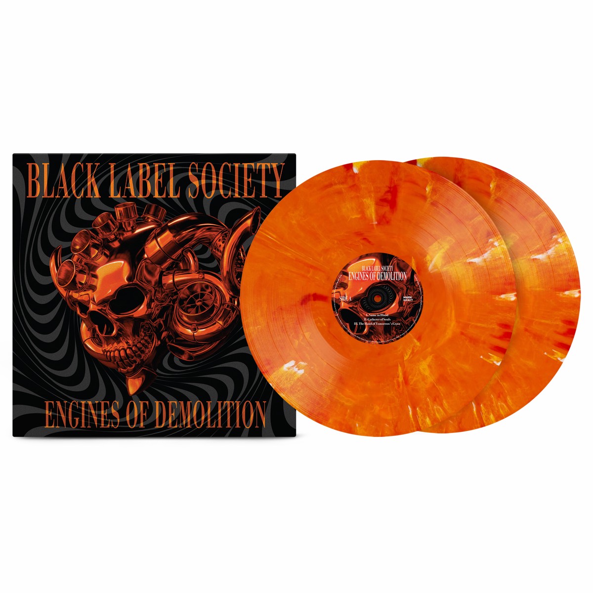 BLACK LABEL SOCIETY ENGINES OF DEMOLITION LP (Blood Orange Vinyl)