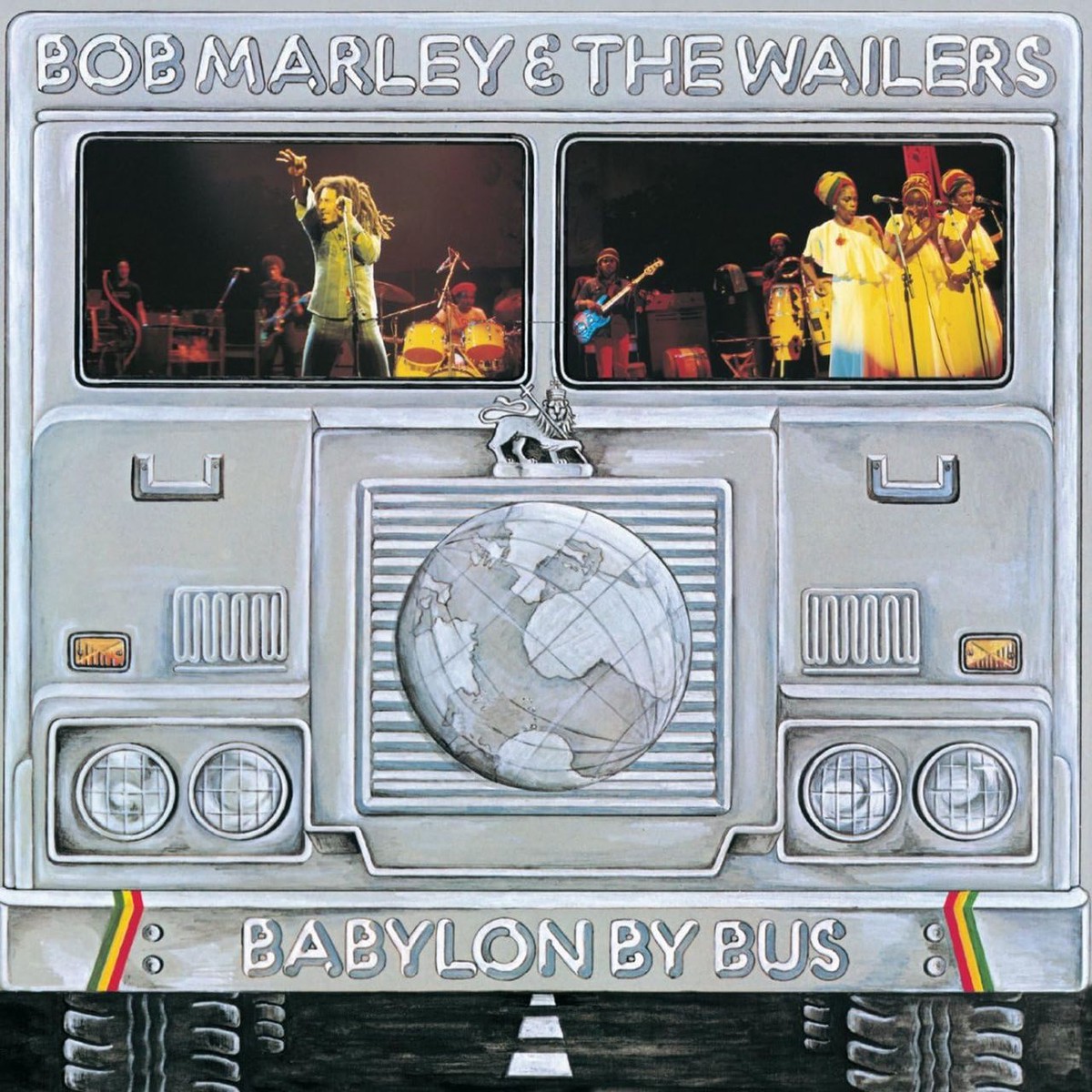 Bob Marley The Wailers Babylon By Bus - Remastered 180 Gram - Die-Cut Cover - Sealed UK 2-LP vinyl set