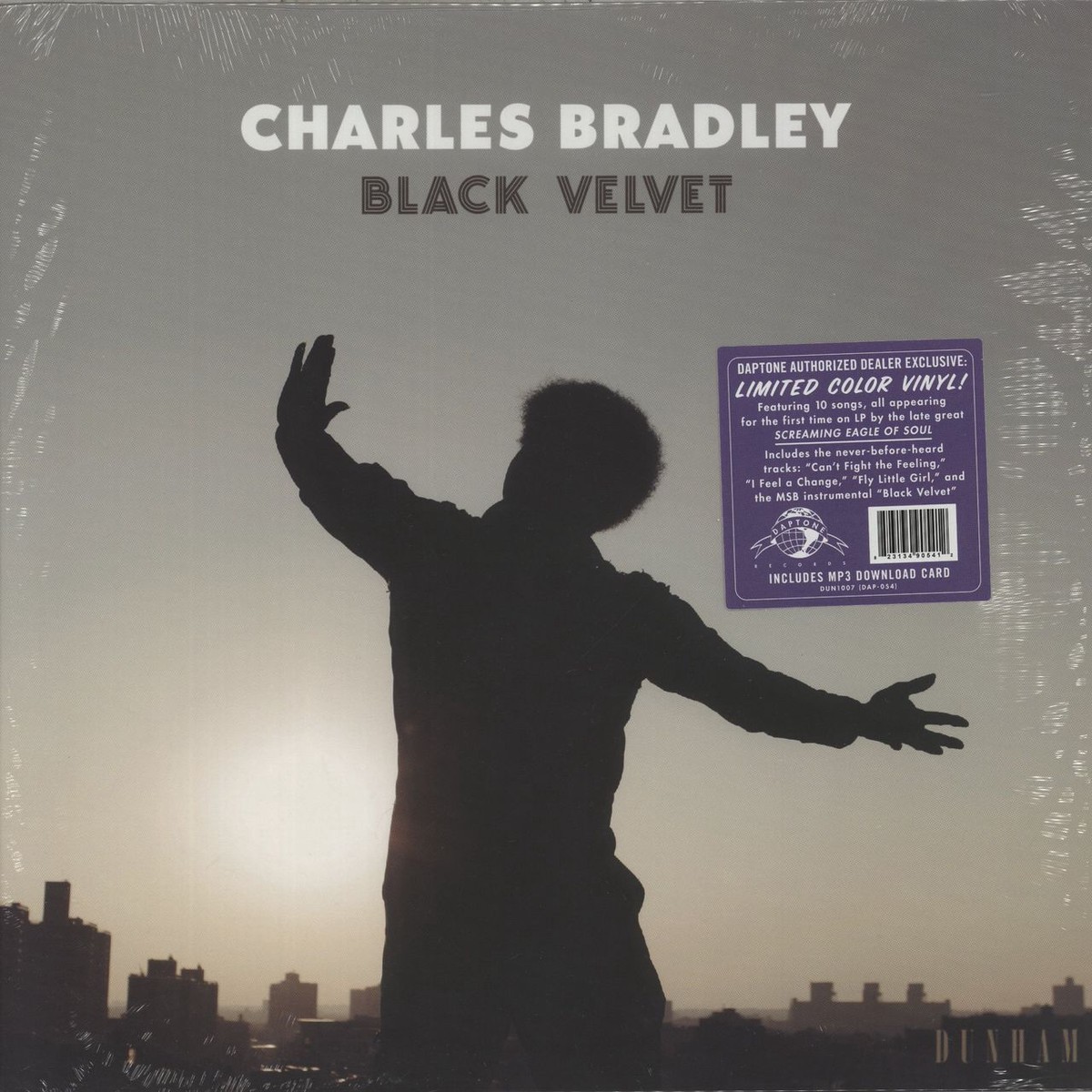 Charles Bradley Black Velvet – Purple Black Vinyl – Sealed US Vinyl LP