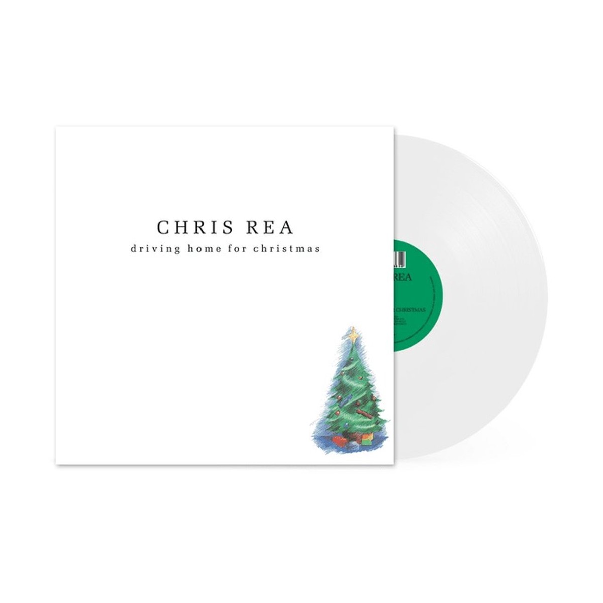 Chris Rea Driving Home For Christmas – White Vinyl – Sealed UK 7 vinyl