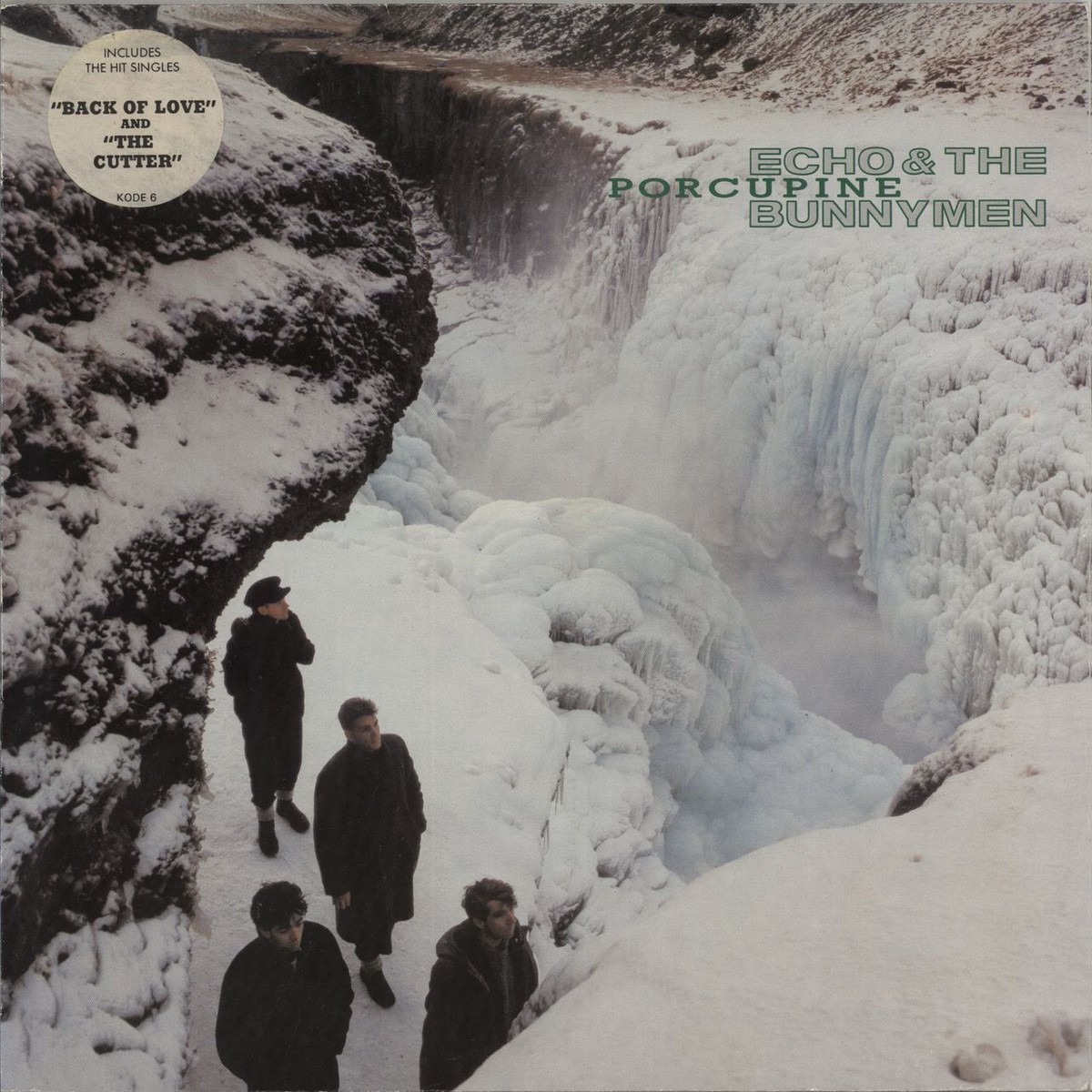 Echo The Bunnymen Porcupine – Hype Sticker UK Vinyl LP