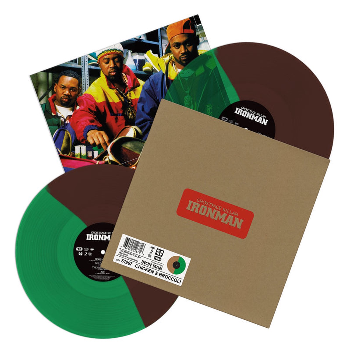 GHOSTFACE KILLAH IRONMAN 2LP (Chicken Broccoli Vinyl)