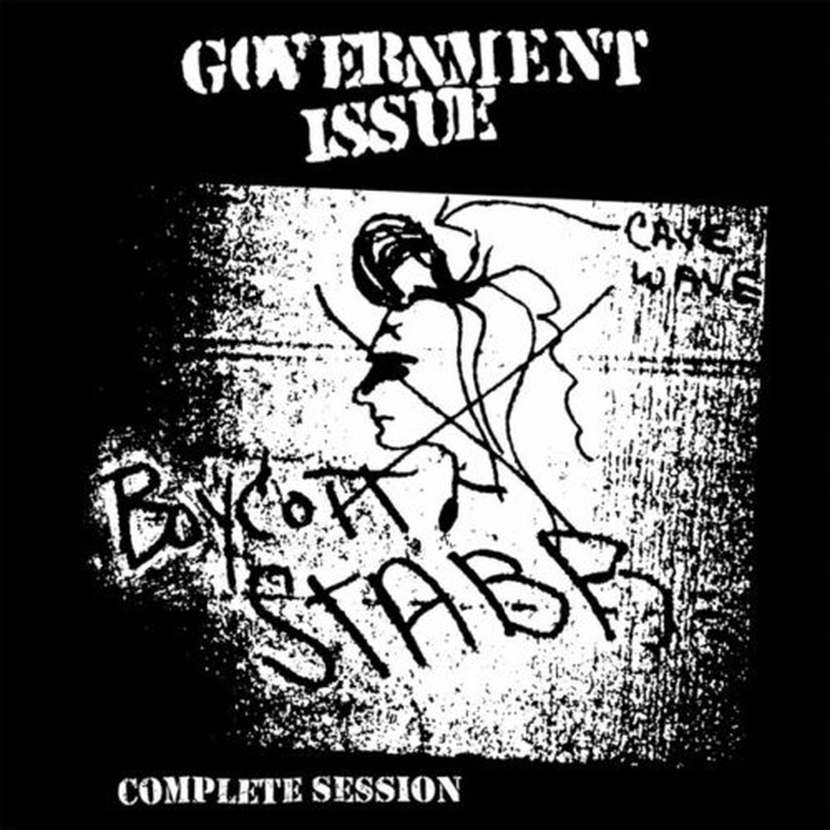 GOVERNMENT ISSUE BOYCOTT STABB COMPLETE SESSION LP
