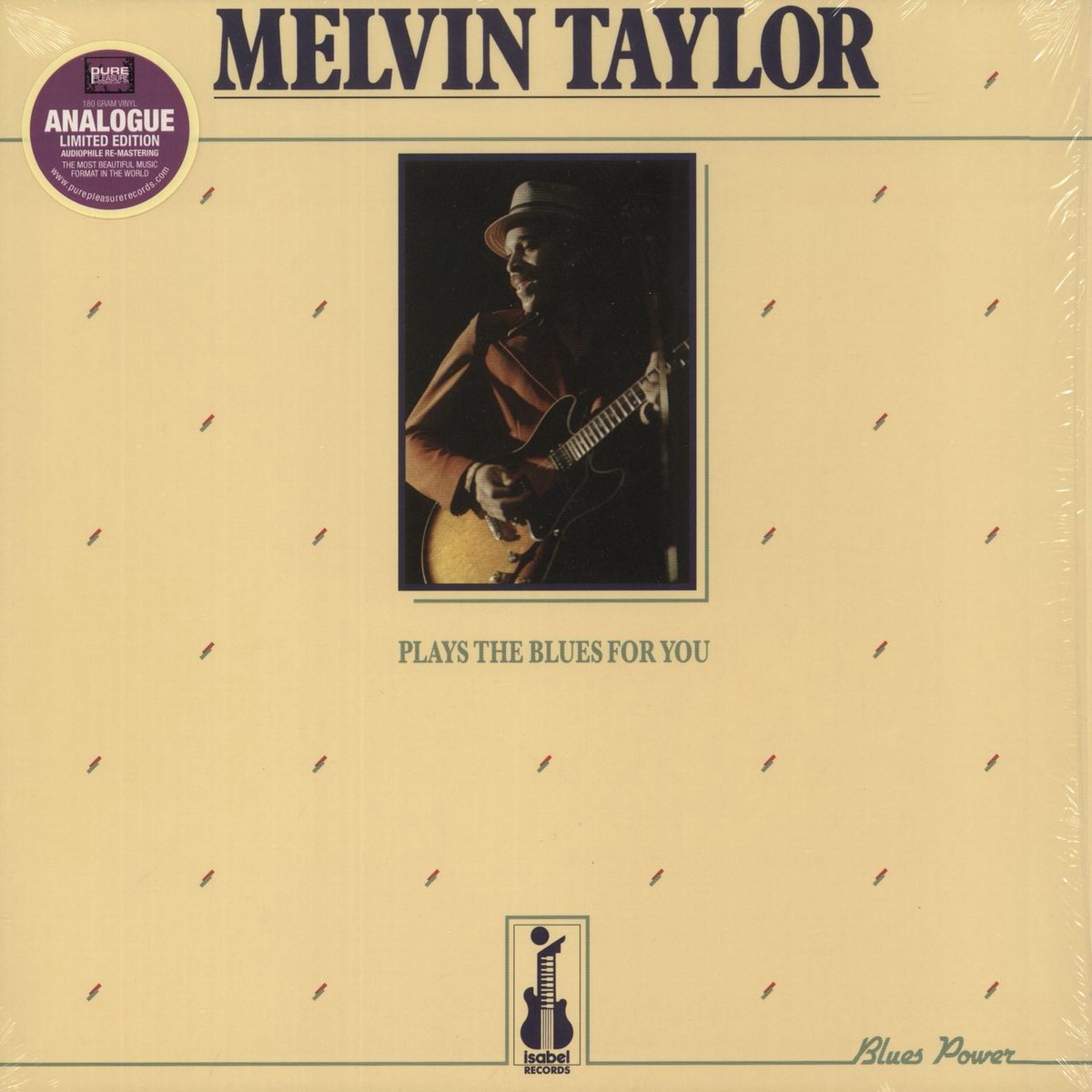 Melvin Taylor Plays The Blues For You – 180gm Vinyl UK Vinyl LP