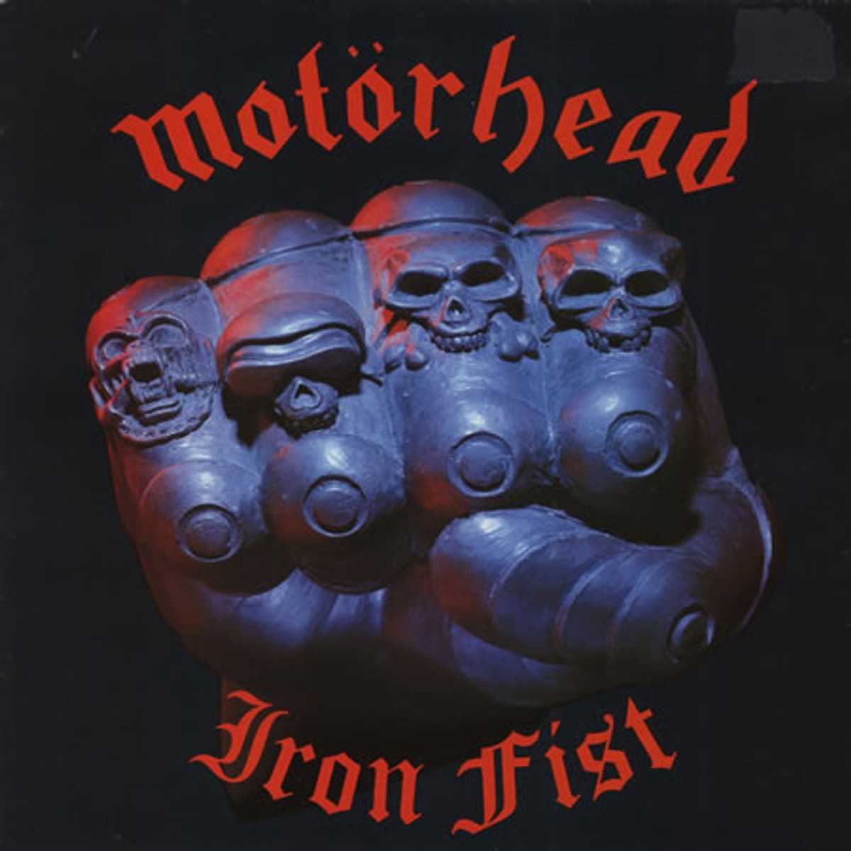 Motorhead Iron Fist UK Vinyl LP