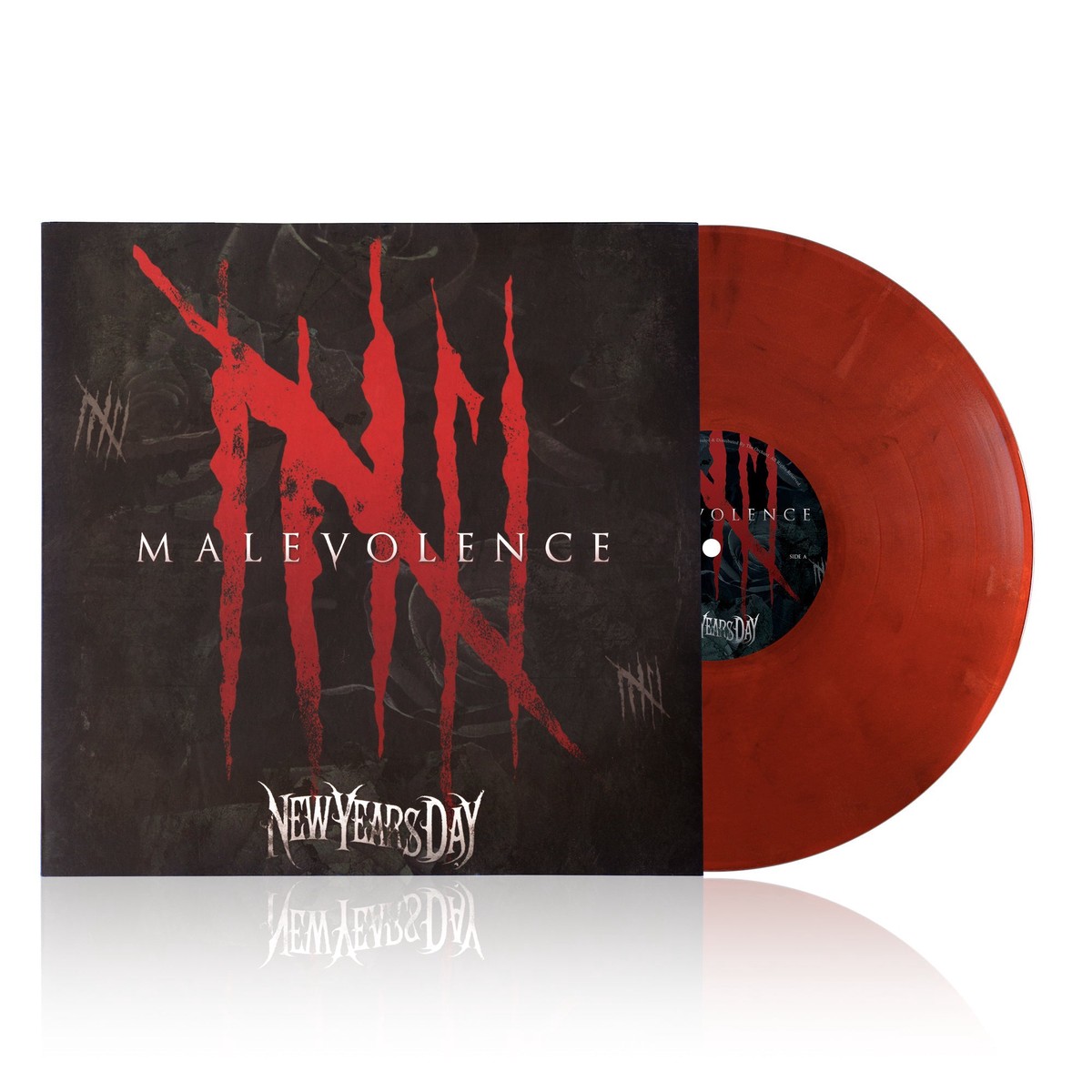 NEW YEARS DAY MALEVOLENCE LP (10th Anniversary Edition Crimson Moon Vinyl)
