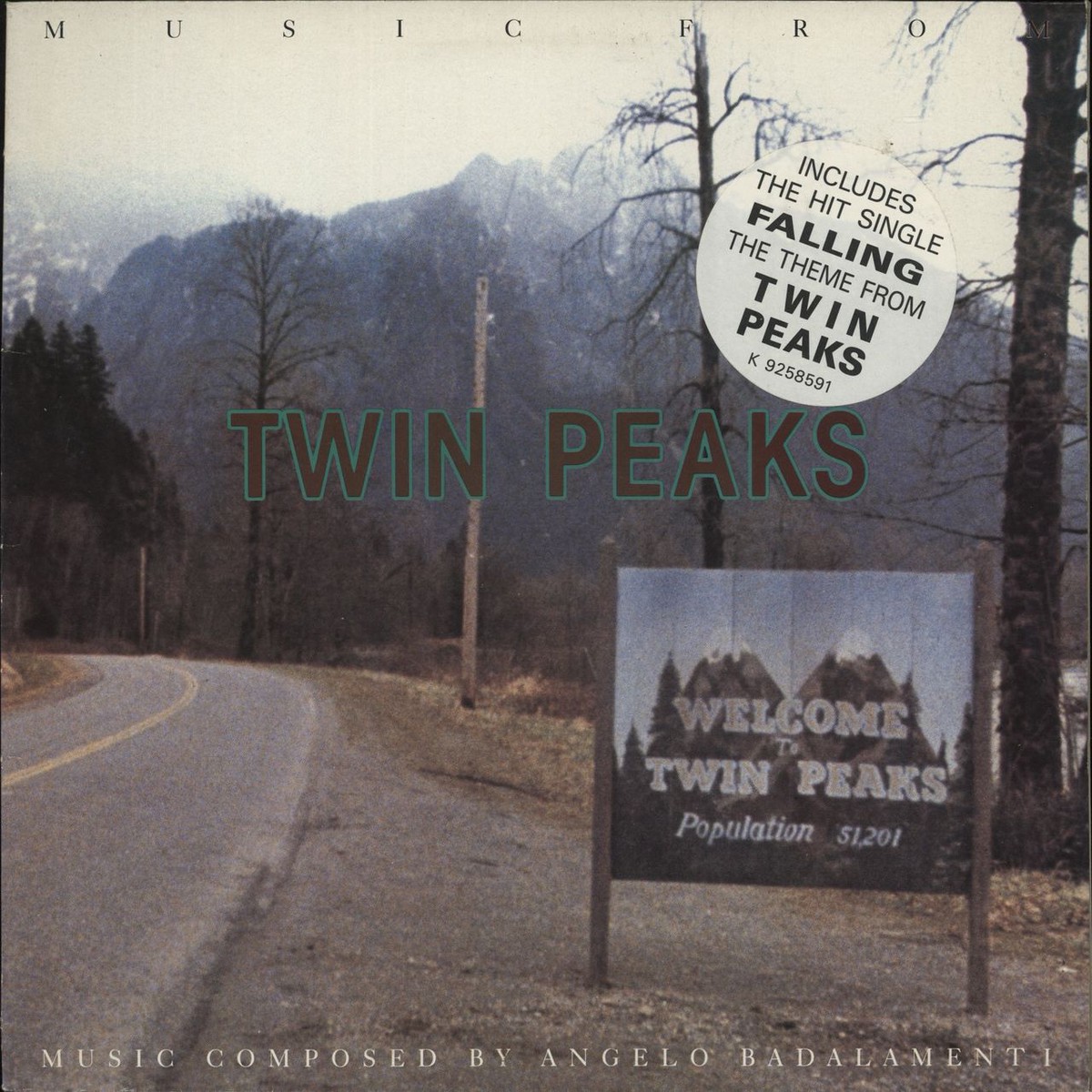 Original Soundtrack Twin Peaks – Hype Sticker German Vinyl LP