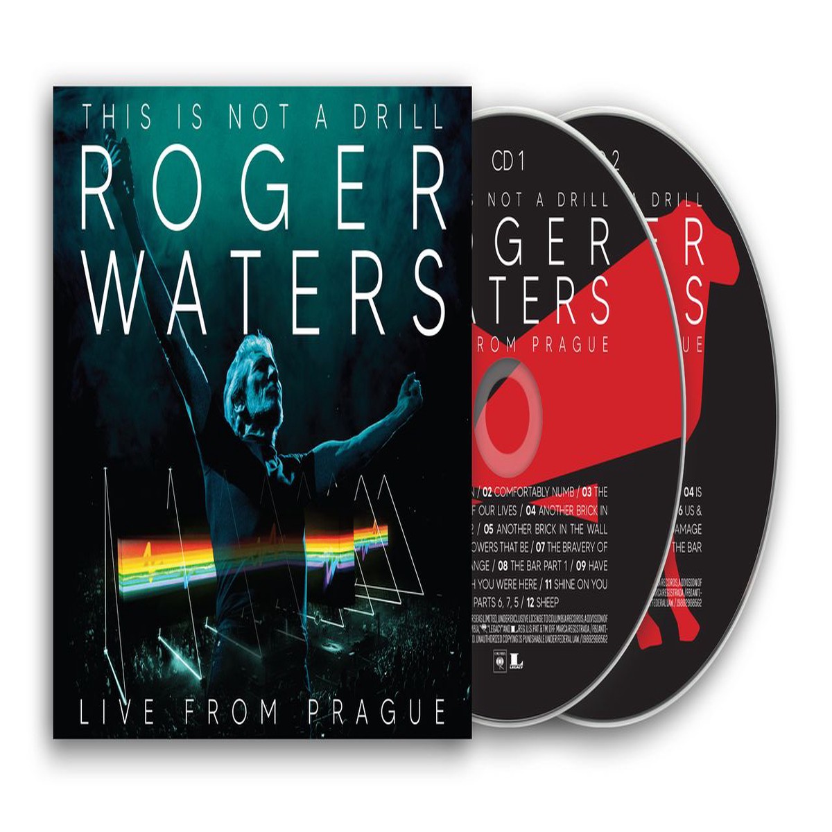 Roger Waters This Is Not A Drill Live From Prague – Sealed UK 2-CD album set