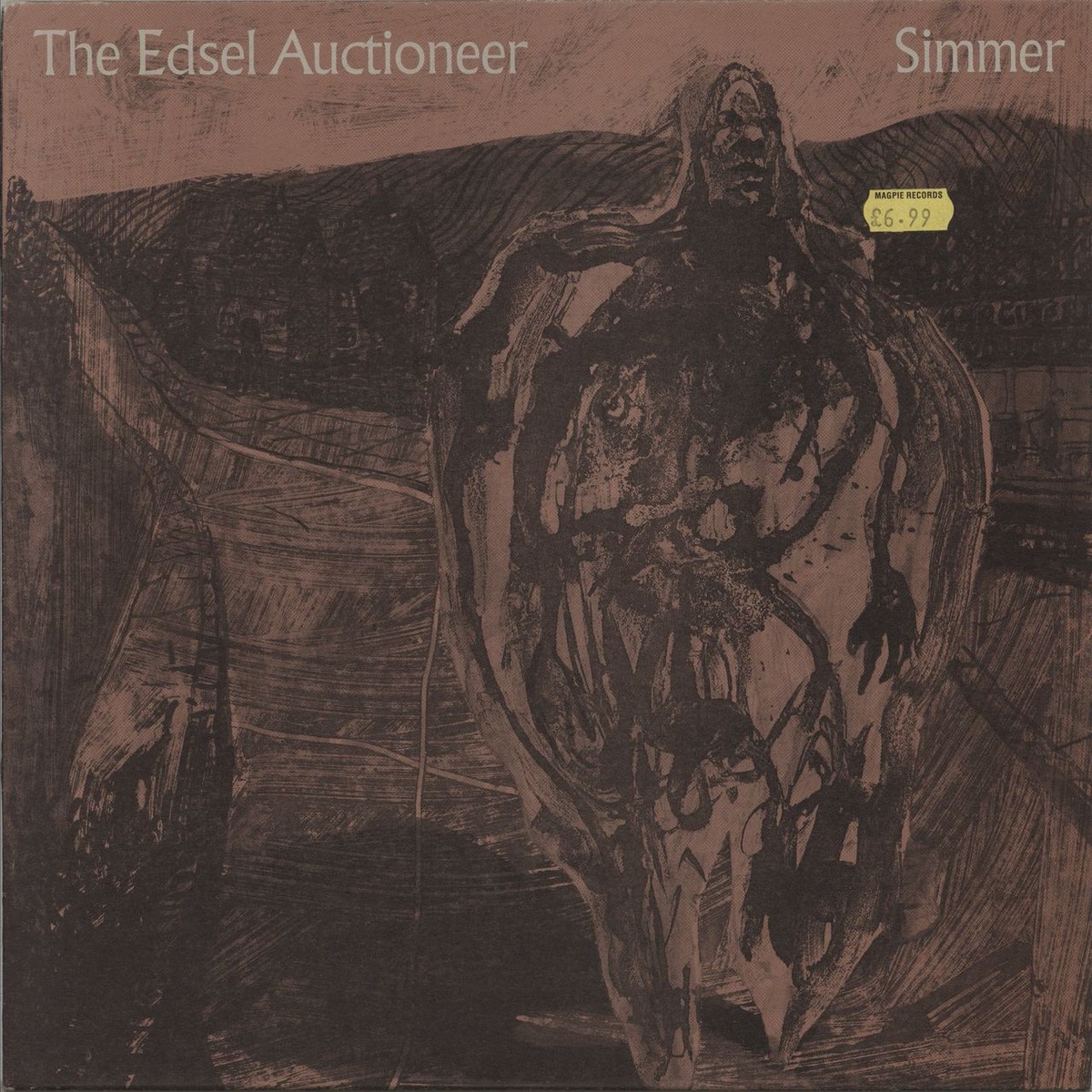 The Edsel Auctioneer Simmer UK Vinyl LP