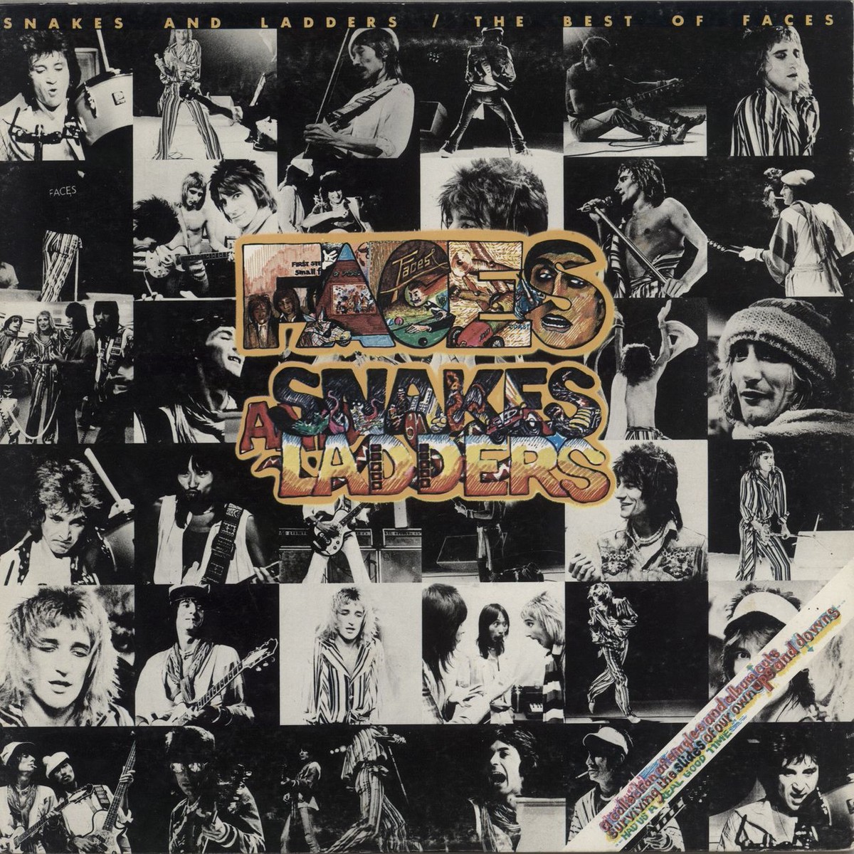 The Faces Snakes And Ladders – EX Japanese Vinyl LP
