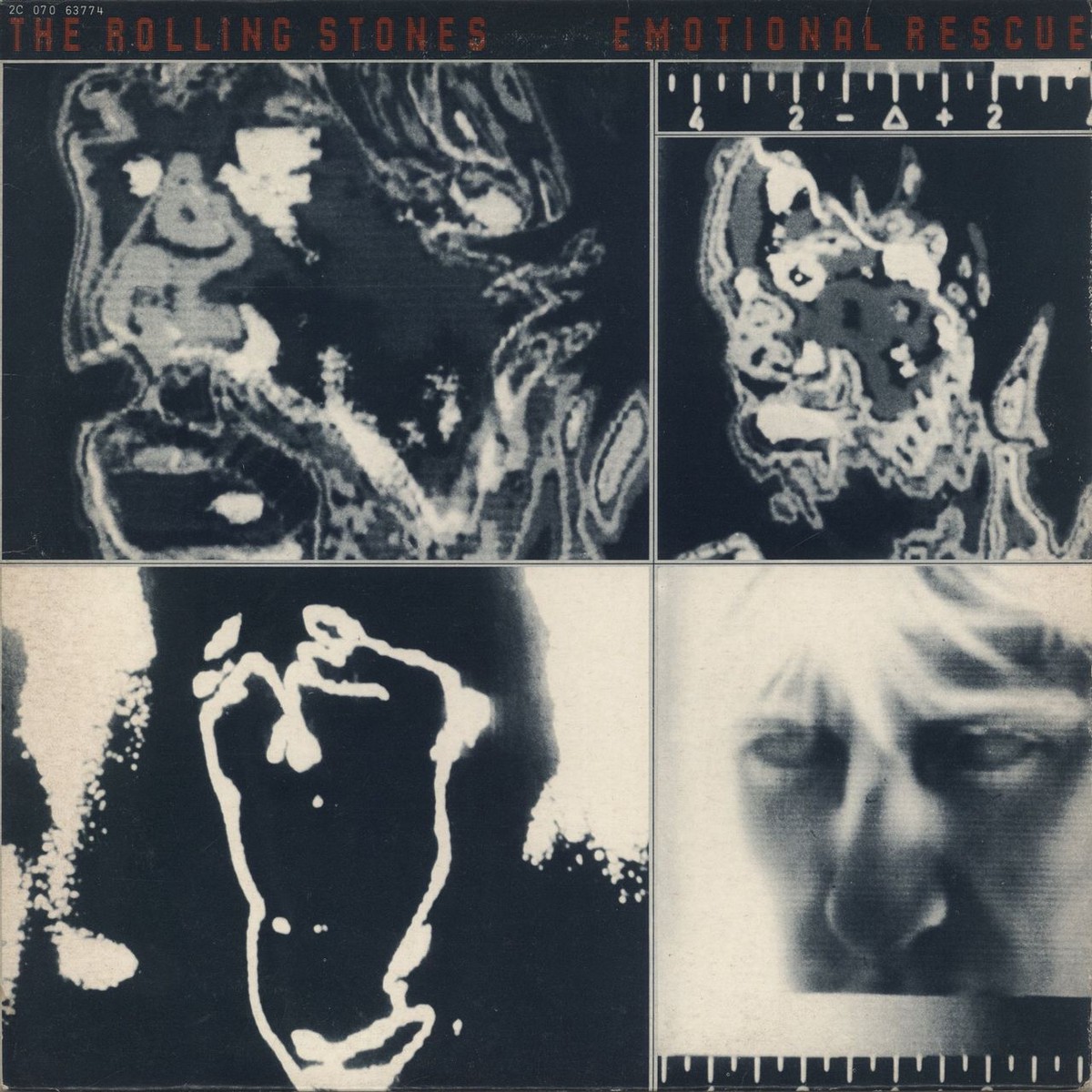 The Rolling Stones Emotional Rescue poster French Vinyl LP
