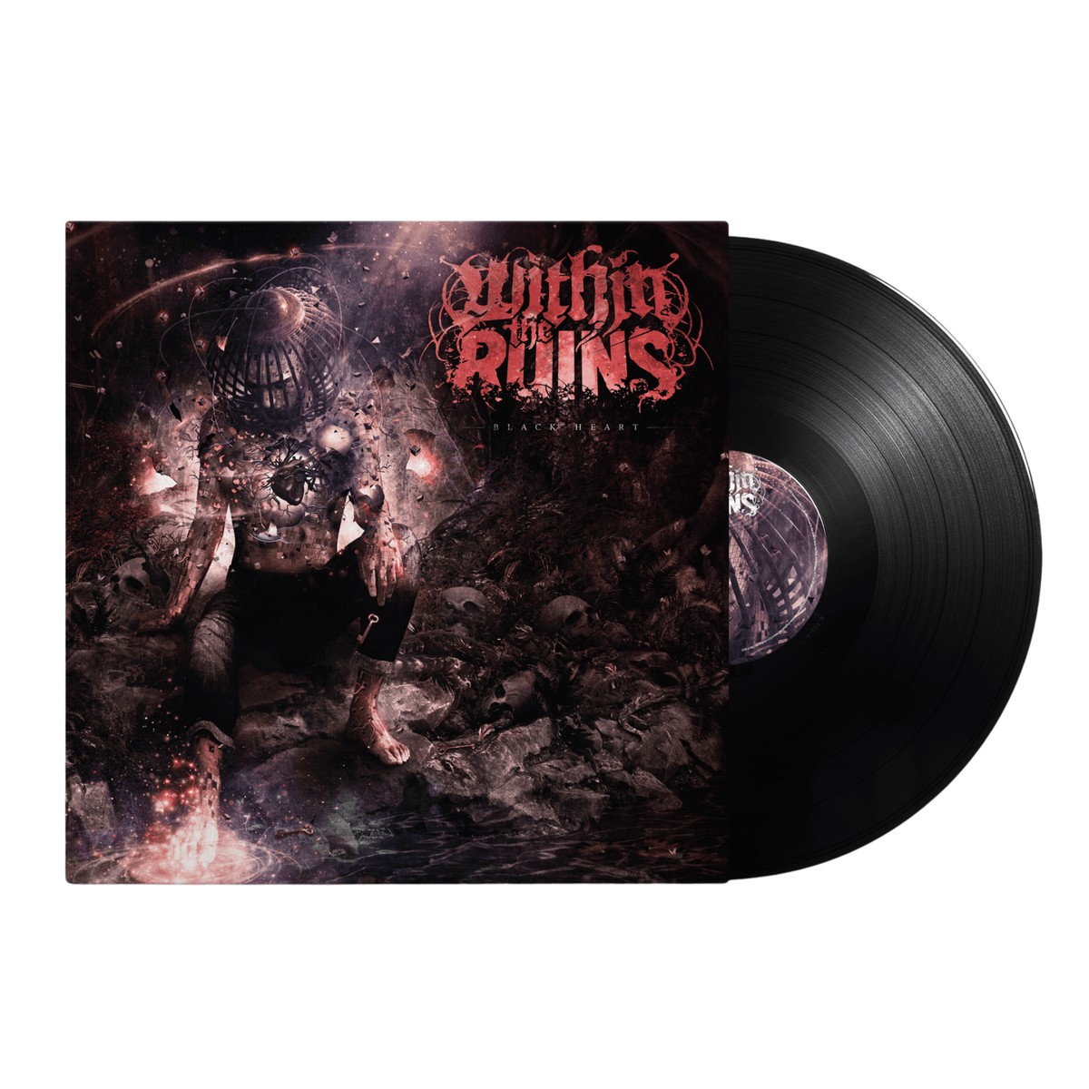 WITHIN THE RUINS BLACK HEART LP (Black Vinyl)