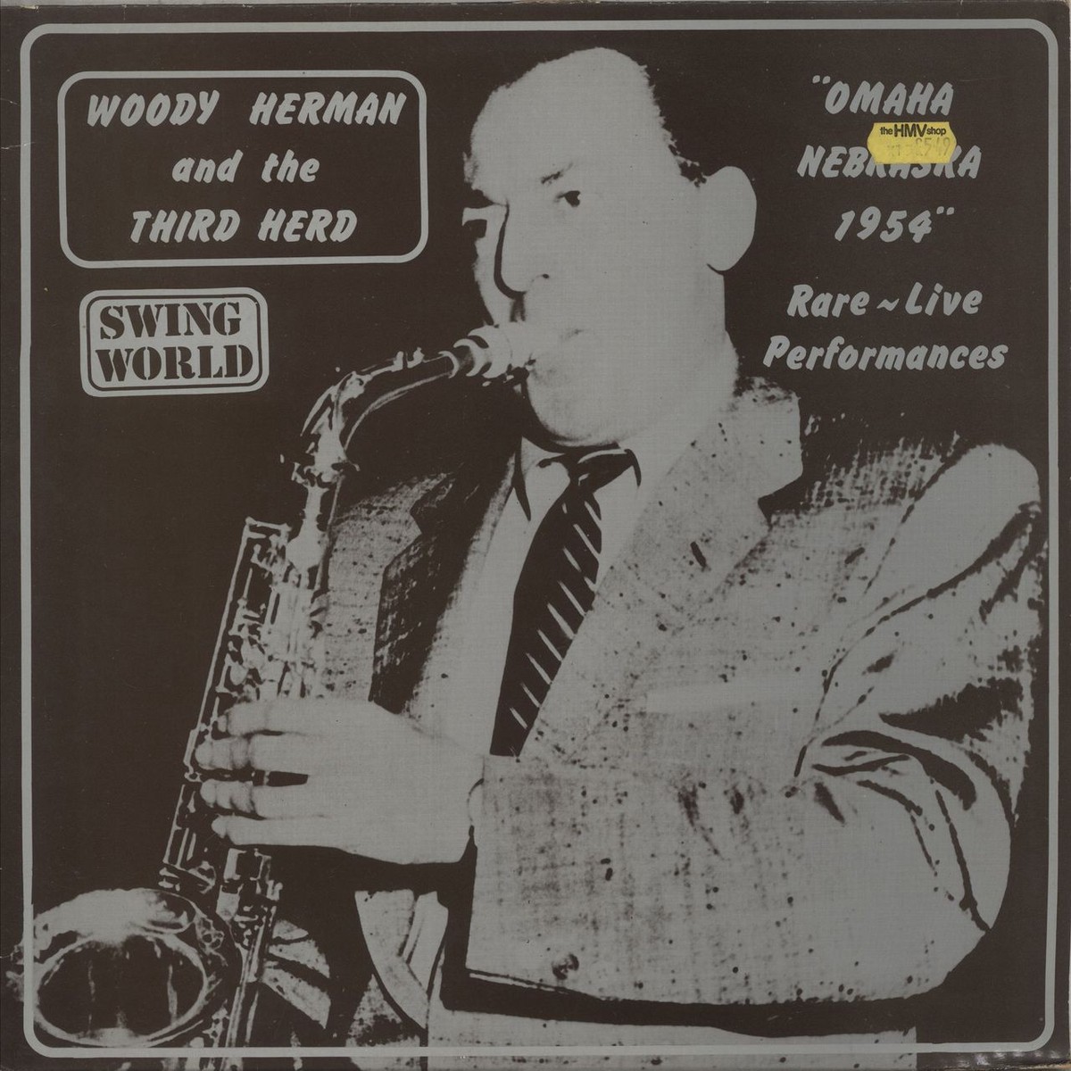 Woody Herman Omaha Nebraska 1954 UK Vinyl LP