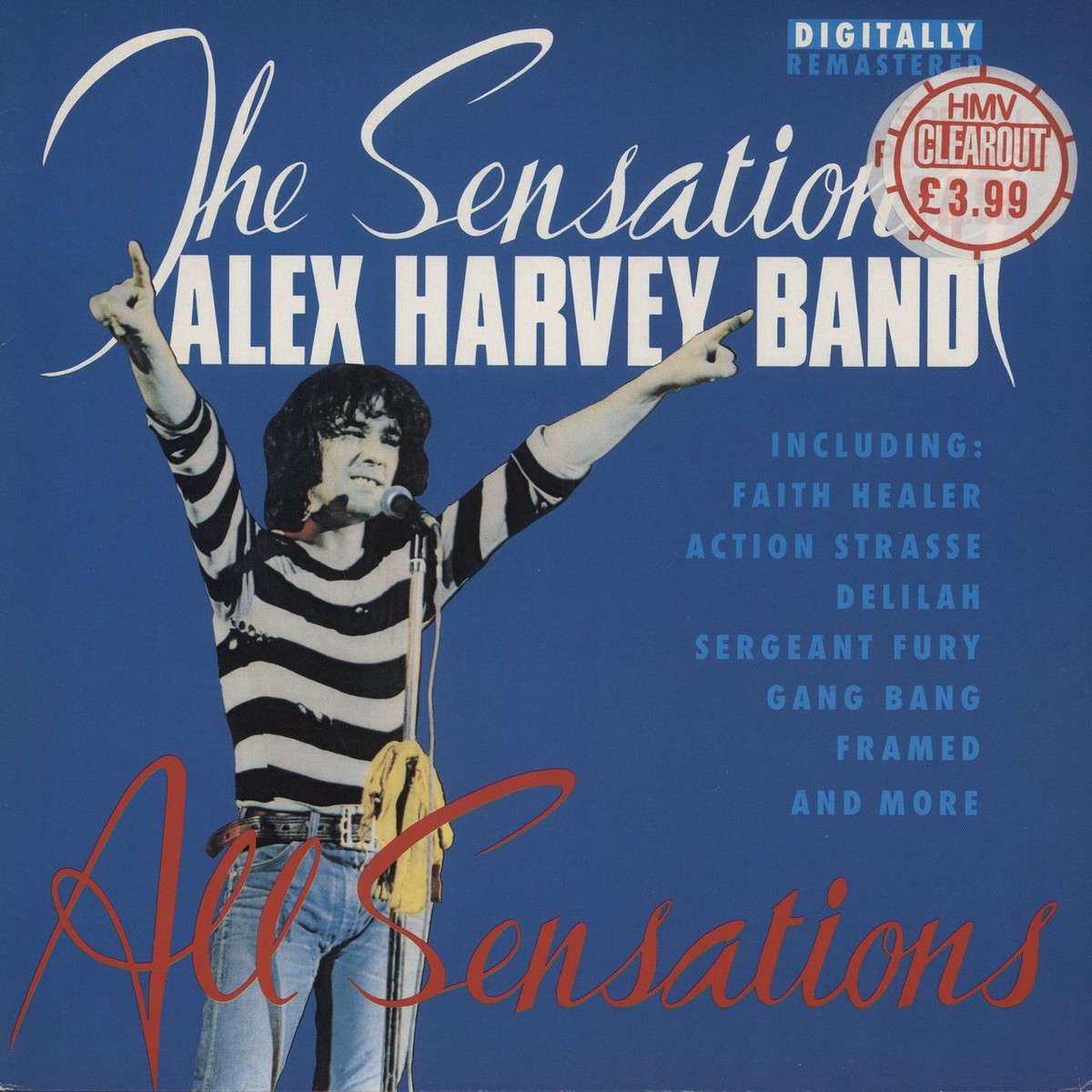 Alex Harvey (UK) All Sensations German Vinyl LP