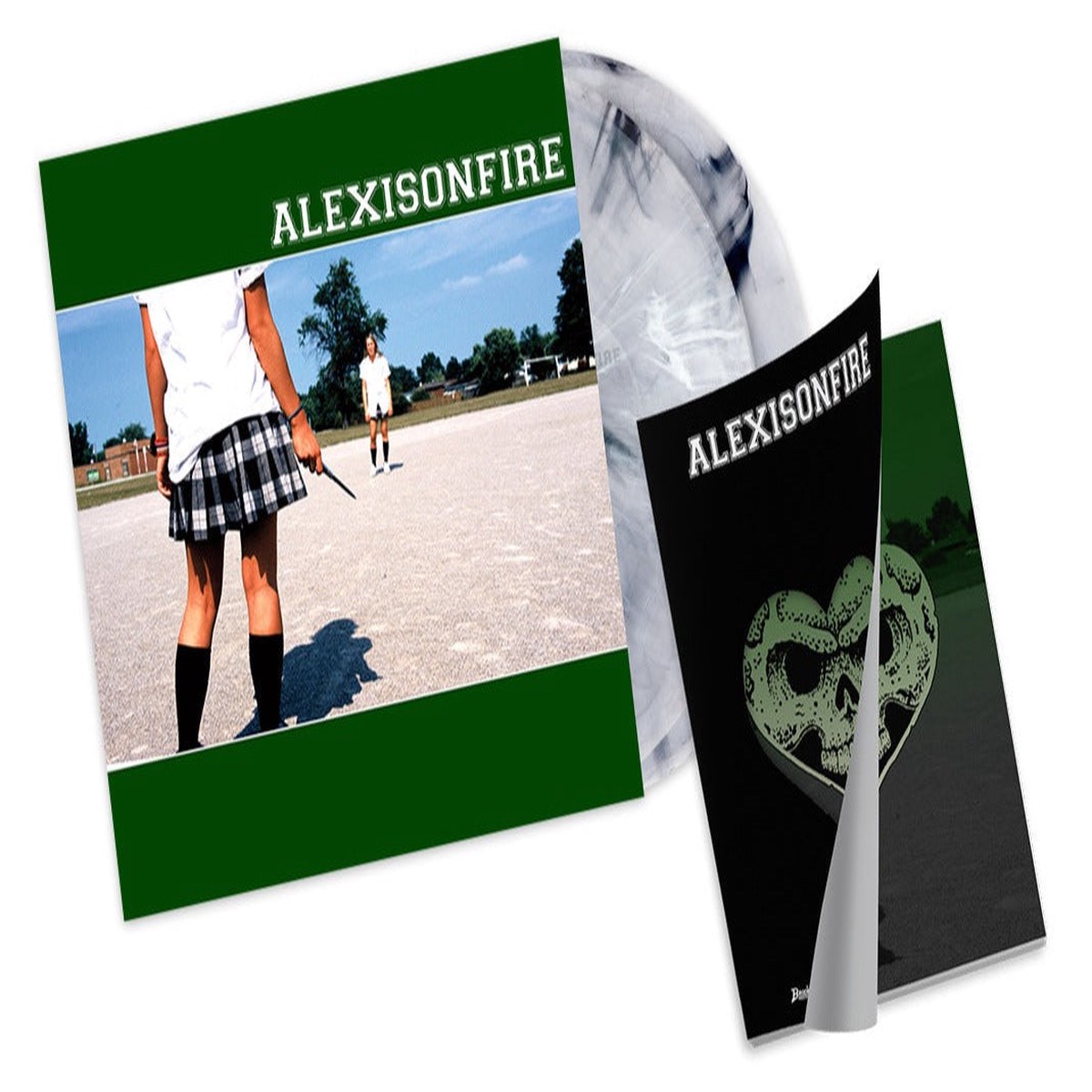 ALEXISONFIRE ST BlackWhite Marble LP BrooklynVegan Special Edition Magazine (ltd to 500)