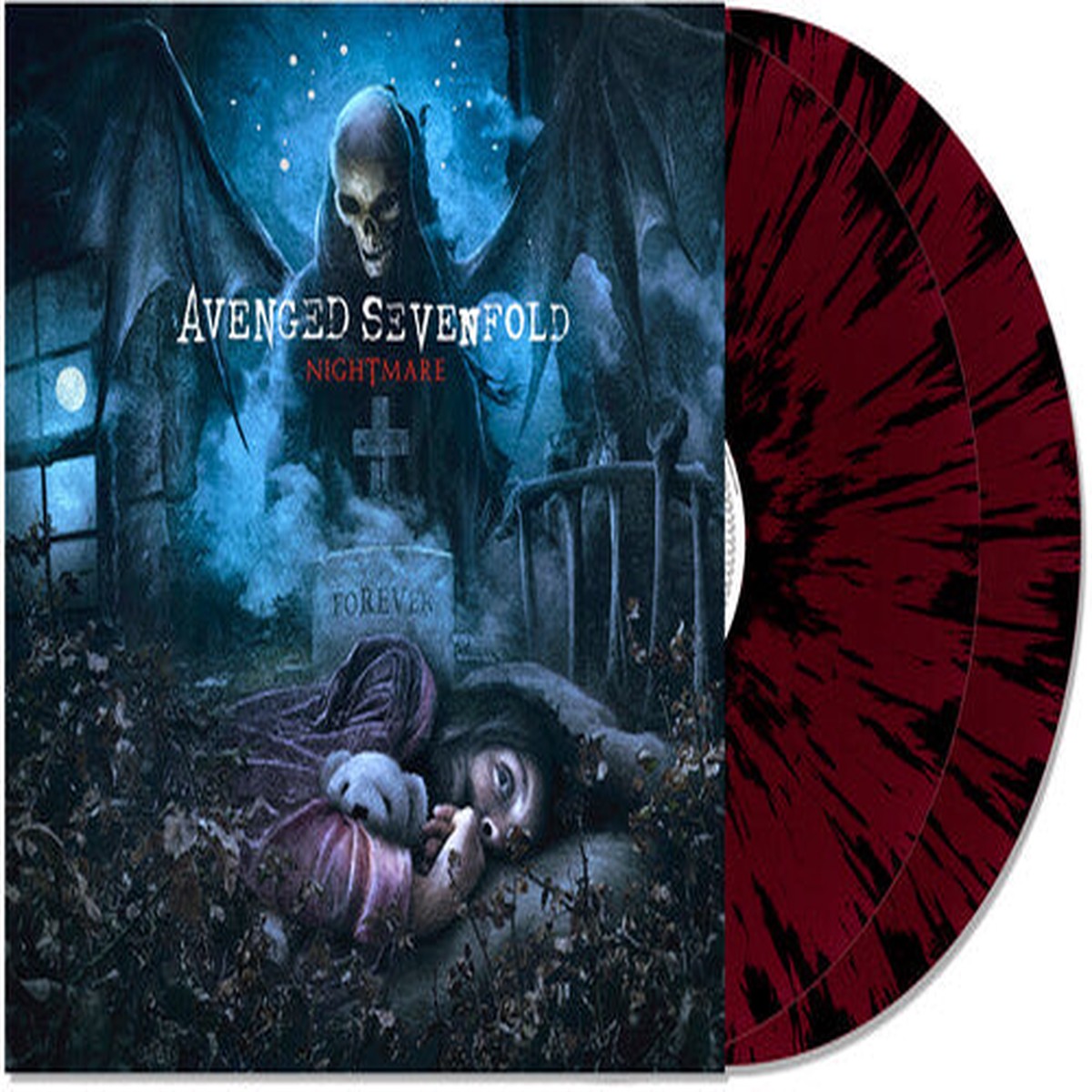AVENGED SEVENFOLD NIGHTMARE 2LP (Purple wBlack Splatter Vinyl)