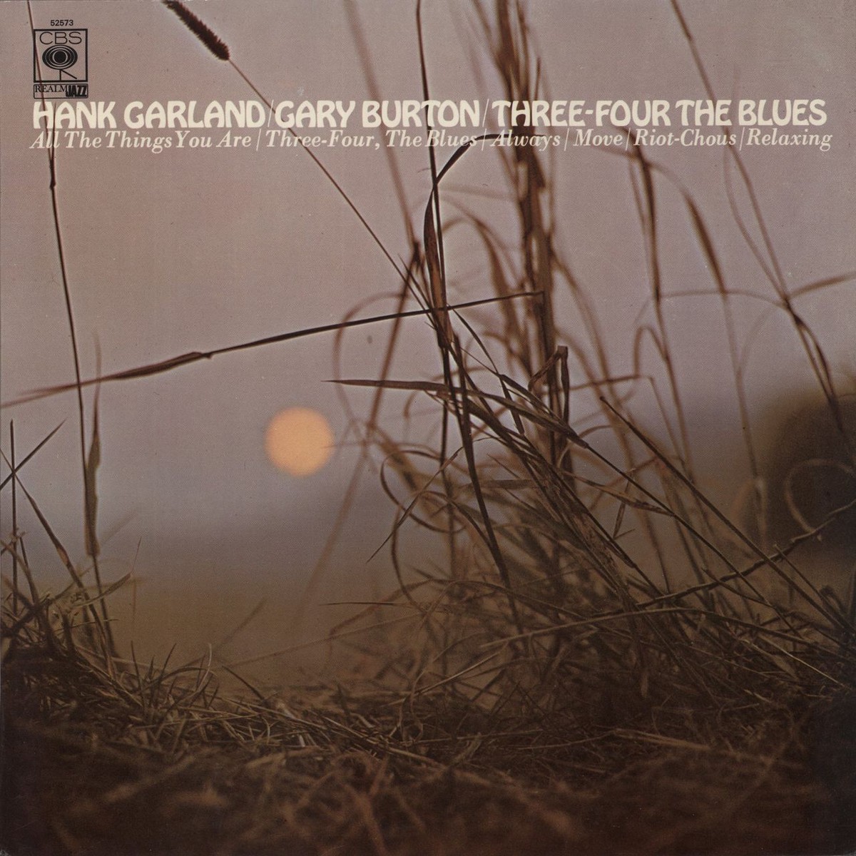 Gary Burton Three-Four The Blues UK Vinyl LP