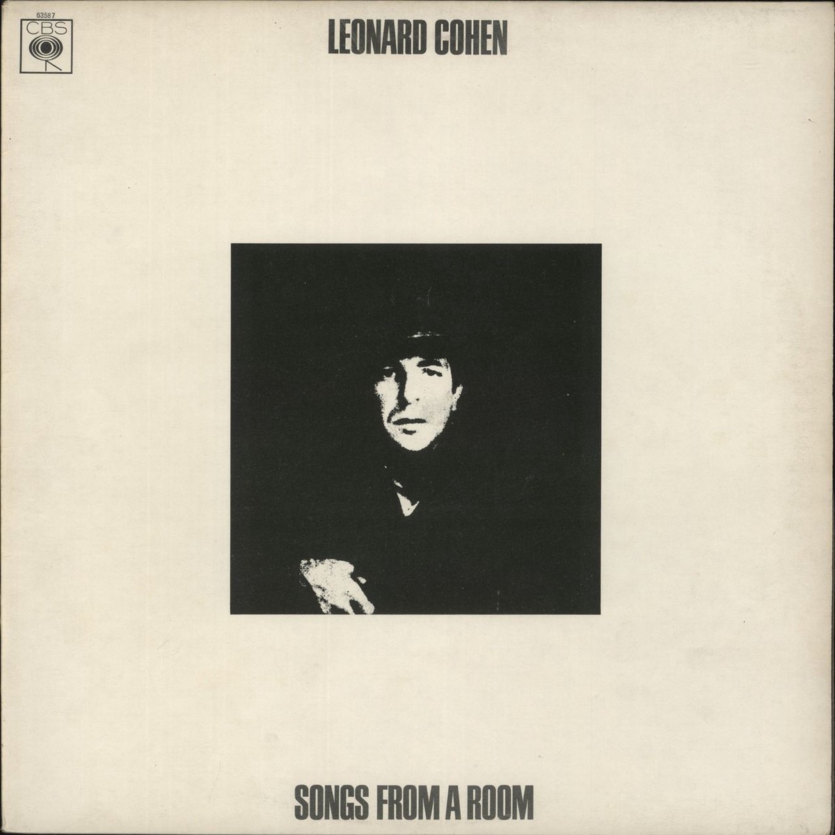 Leonard Cohen Songs From A Room – 3rd UK Vinyl LP