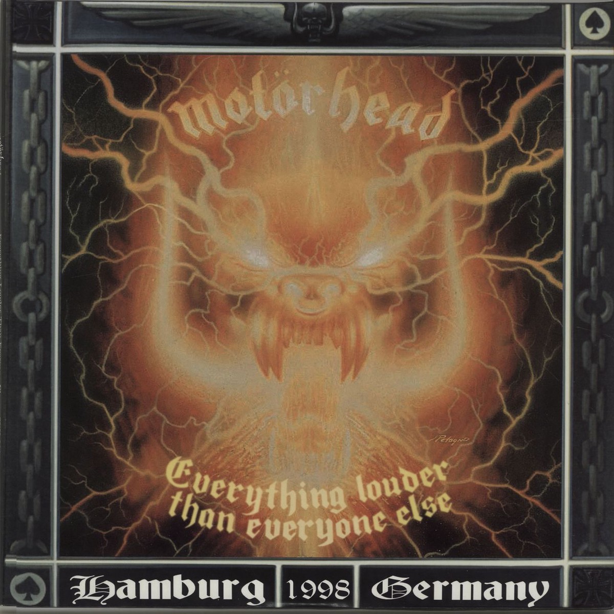 Motorhead Everything Louder Than Everyone Else German 3-LP vinyl set