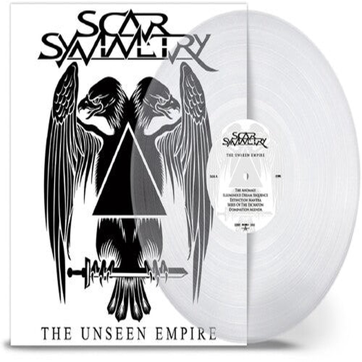 SCAR SYMMETRY UNSEEN EMPIRE LP (Clear Vinyl)