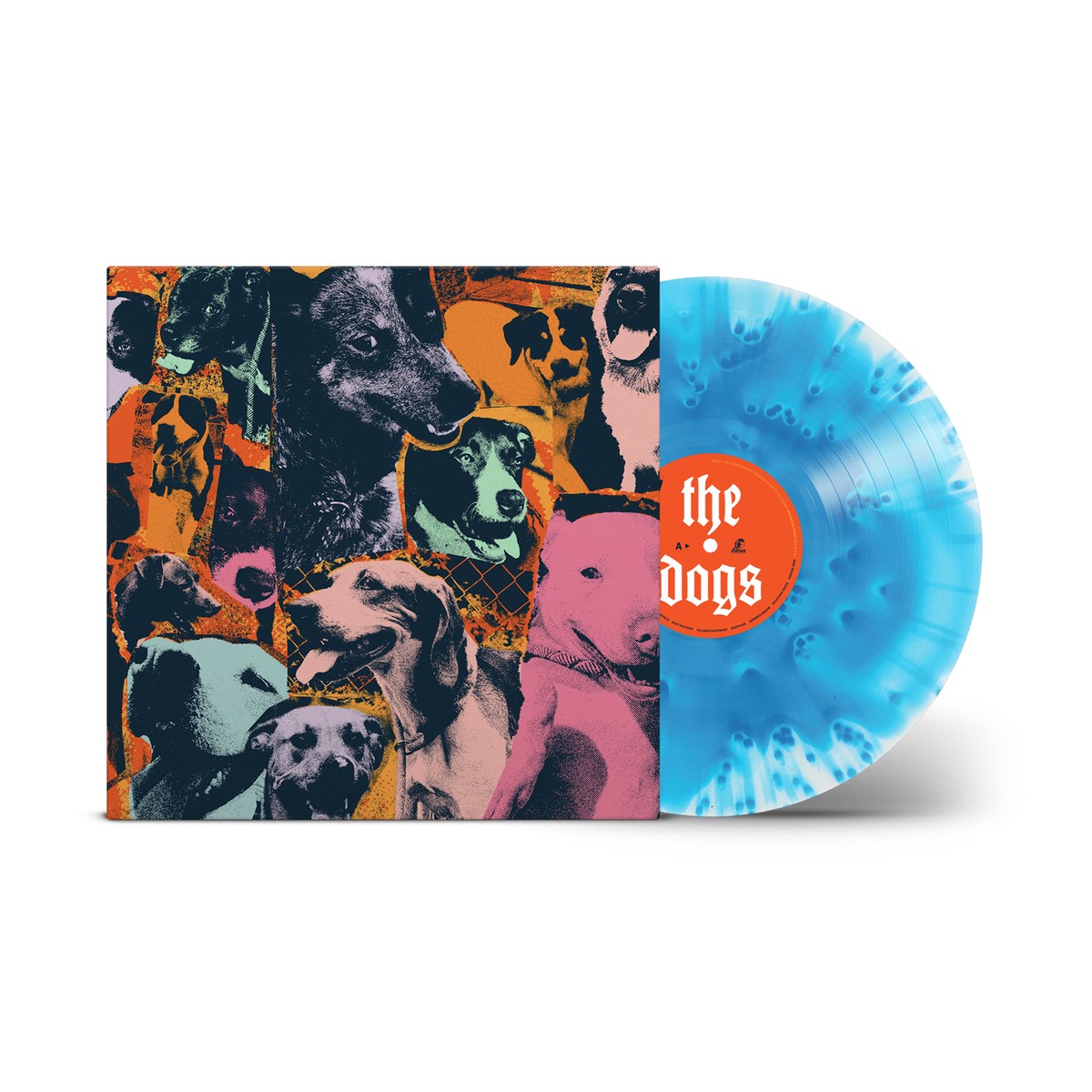VARIOUS ARTISTS THE DOGS OF HOPE LP (Limited Edition Only 100 Made Cloudy Blue Splatter Vinyl)