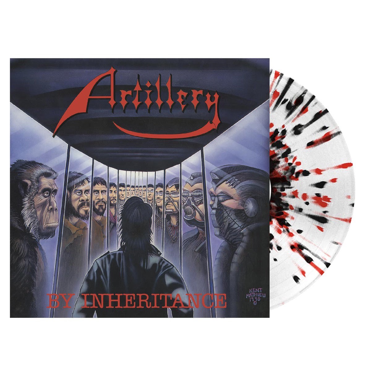 ARTILLERY BY INHERITANCE LP (Limited Edition Only 300 Made Red Black Splatter Vinyl)