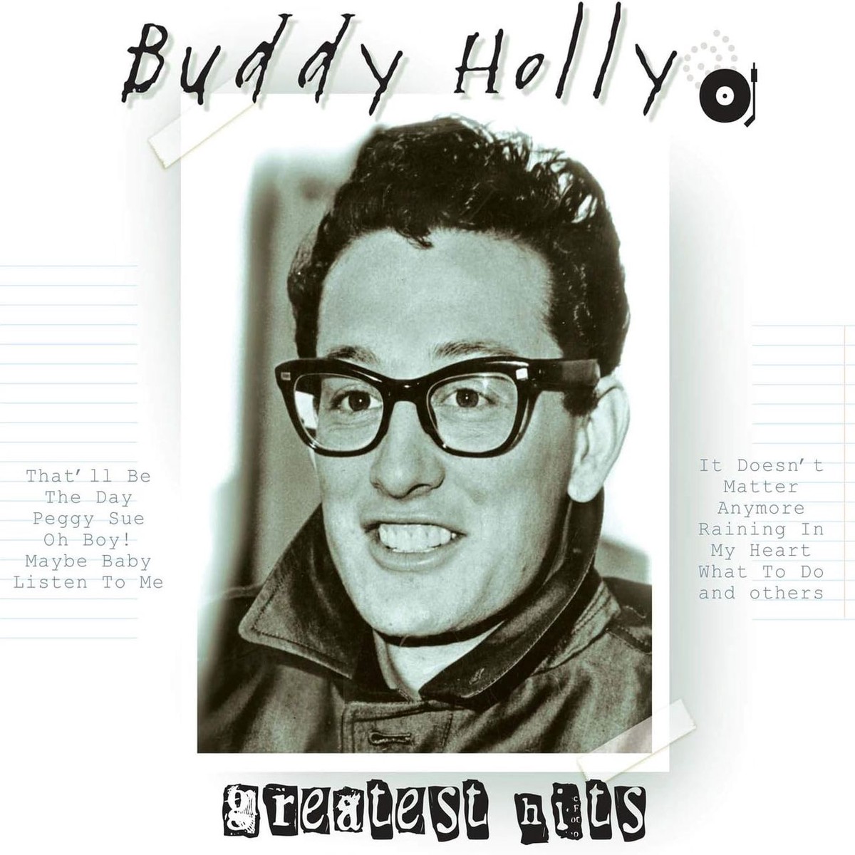 Buddy Holly Greatest Hits – 180 Gram Coloured Vinyl – Sealed UK Vinyl LP