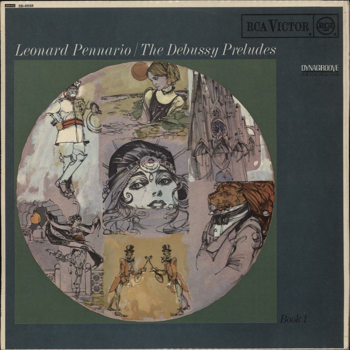 Claude Debussy The Debussy Preludes (Book 1) UK Vinyl LP