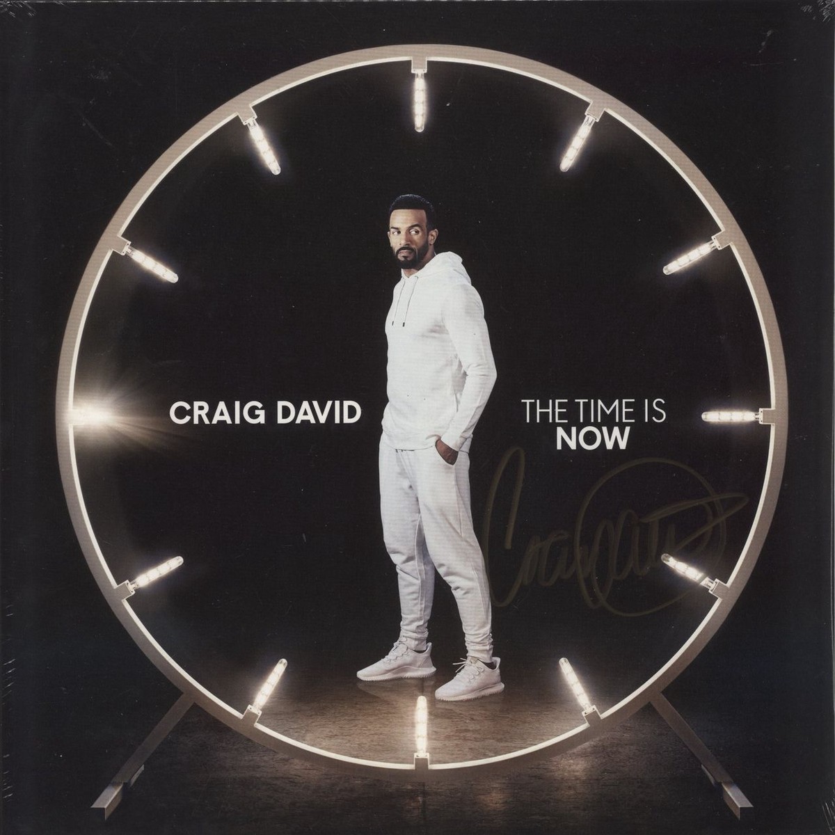 Craig David The Time Is Now – Sealed – Autographed UK 2-LP vinyl set