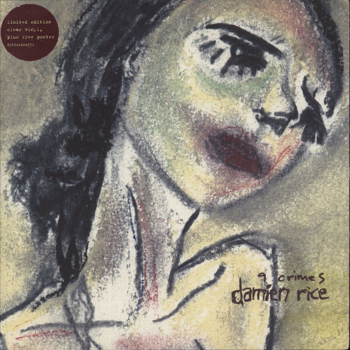 Damien Rice 9 Crimes – Clear Vinyl Numbered Sleeve UK 7 vinyl