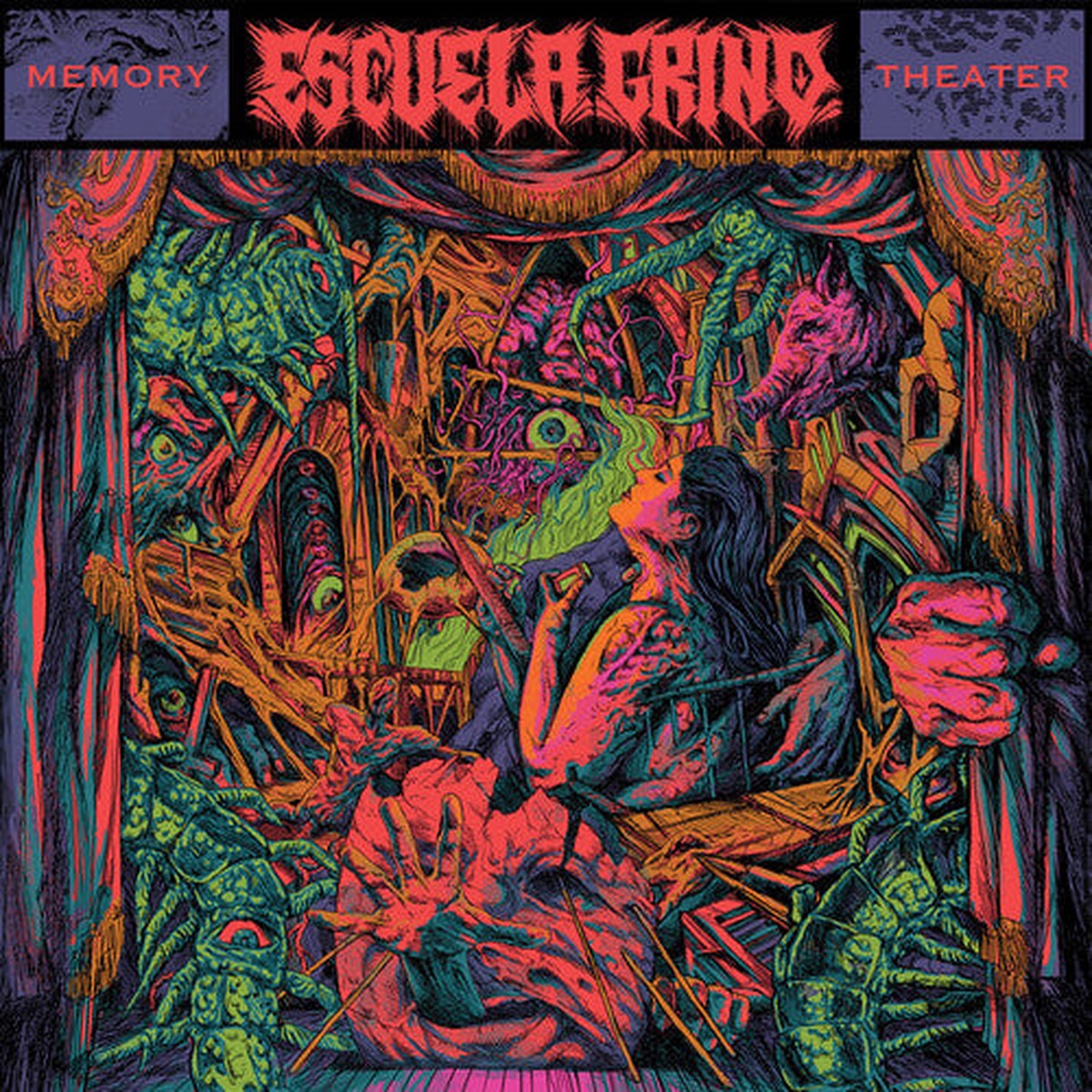 ESCUELA GRIND MEMORY THEATER LP (Clear Pink Vinyl)