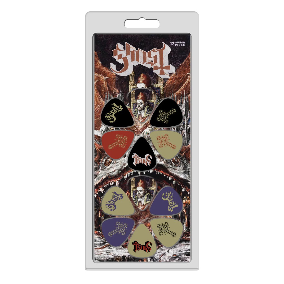 GHOST PREQUELLE GUITAR PICKS - 12 PACK