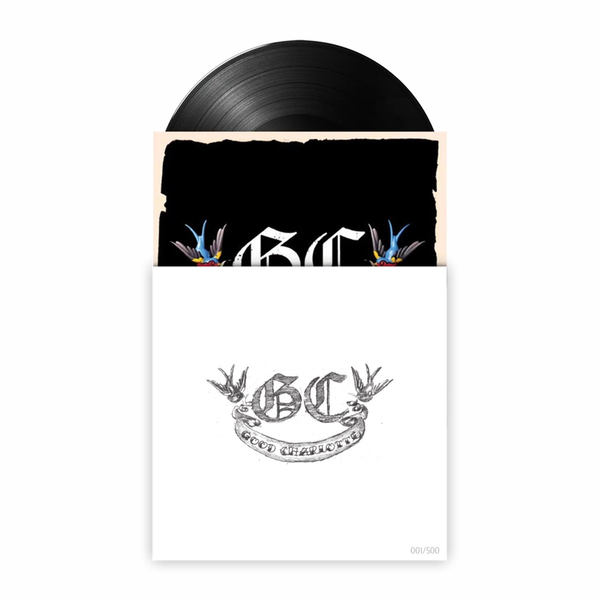 Good Charlotte Self-Titled LP (Exclusive Limited to 500 Reimagined Cover Print Black Vinyl)