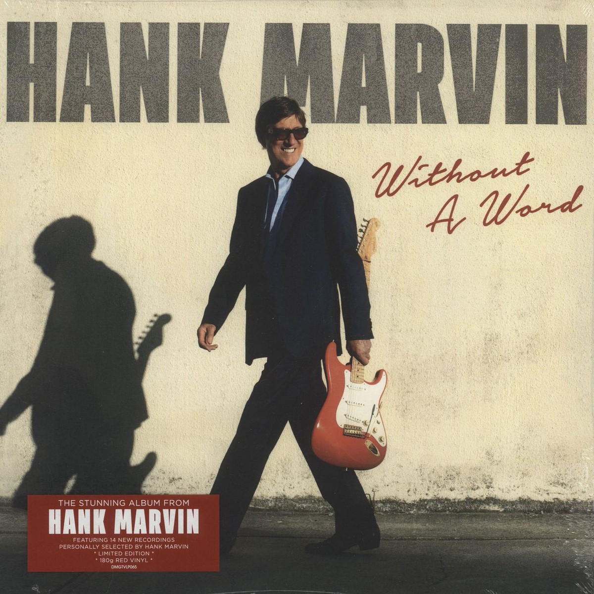 Hank Marvin Without A Word – Red Vinyl – Sealed UK Vinyl LP