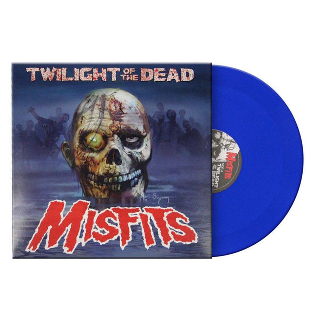 MISFITS TWILIGHT OF THE DEAD LP (Blue Vinyl)