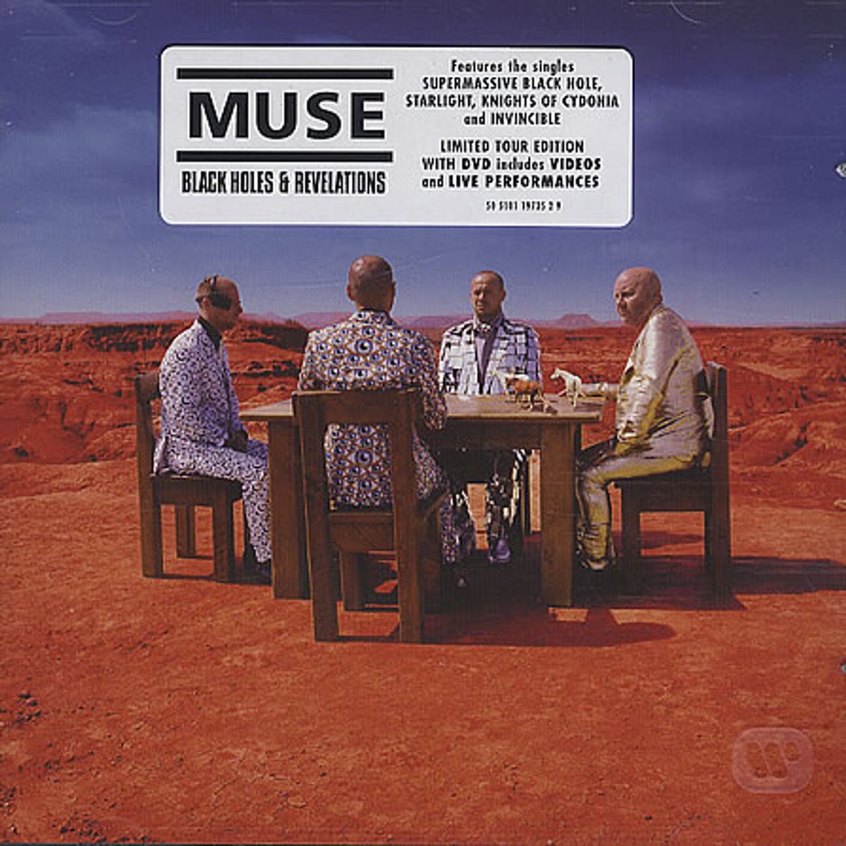 Muse Black Holes And Revelations – Tour Edition UK 2-disc CDDVD set