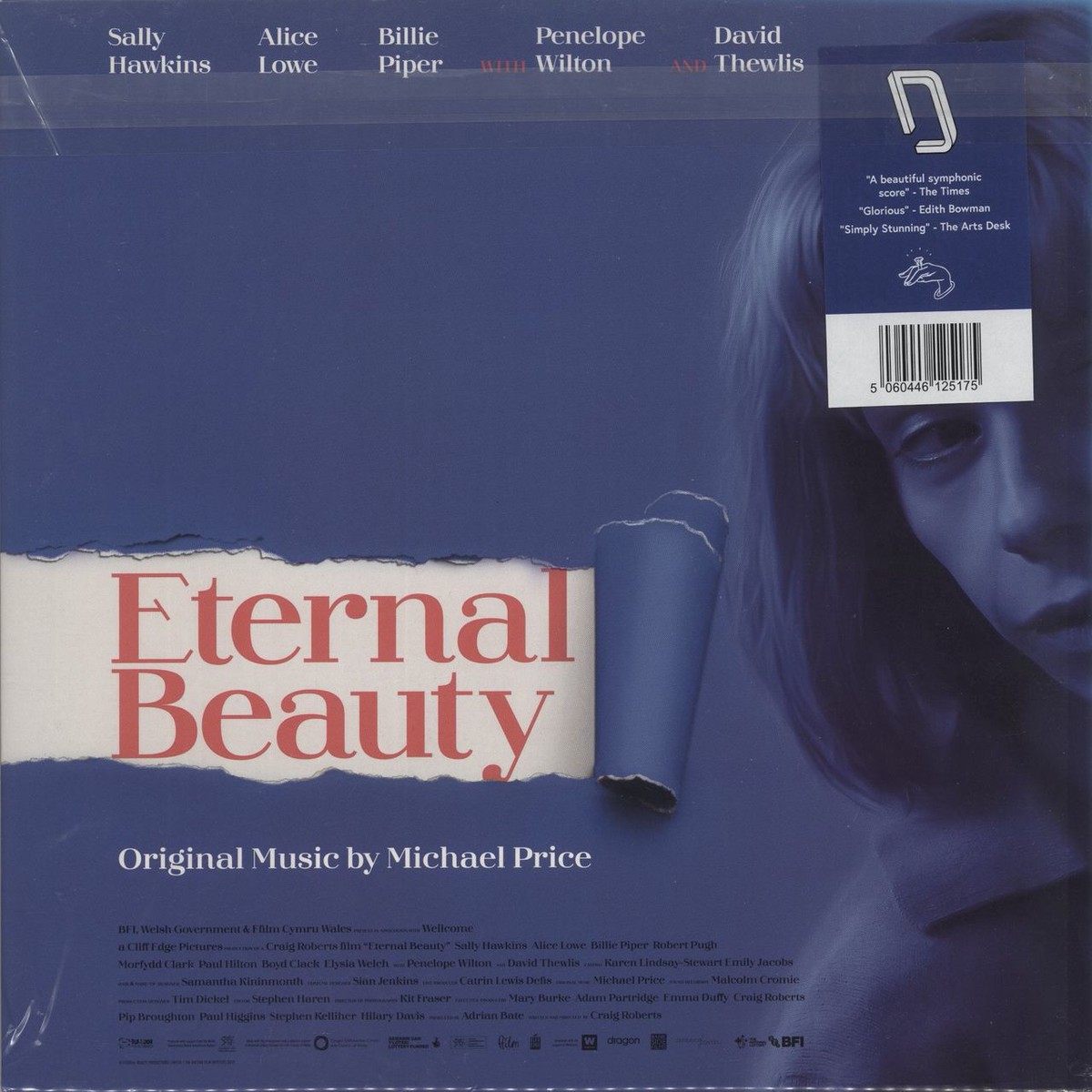 Original Soundtrack Eternal Beauty – Dinked Edition – Blue With Multicolour Splatter Vinyl – Autographed Print UK Vinyl LP