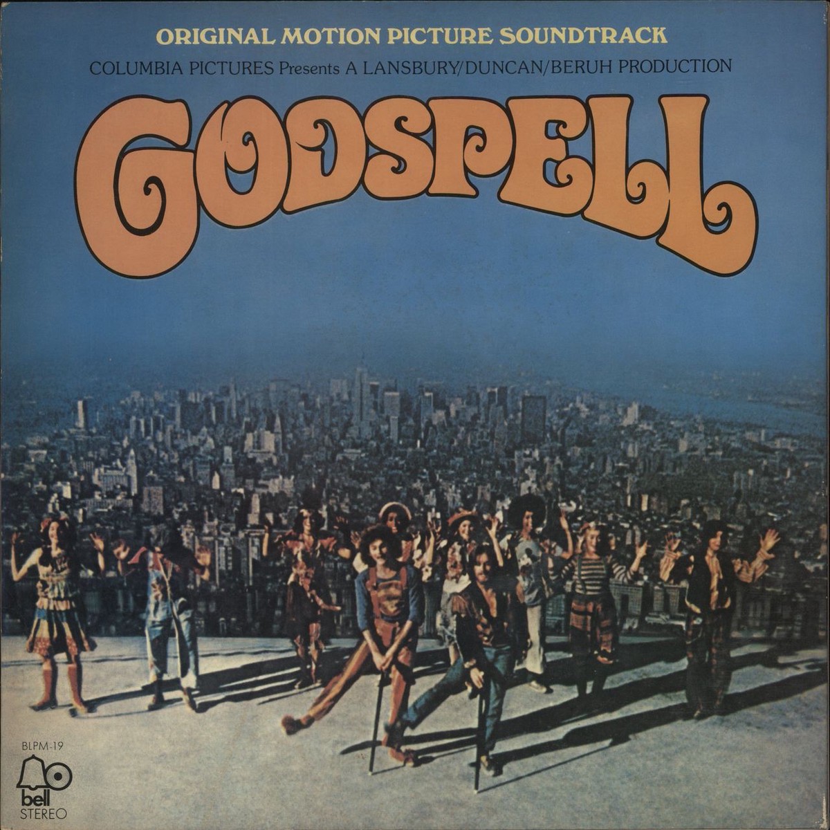 Original Soundtrack Godspell Japanese Promo Vinyl LP