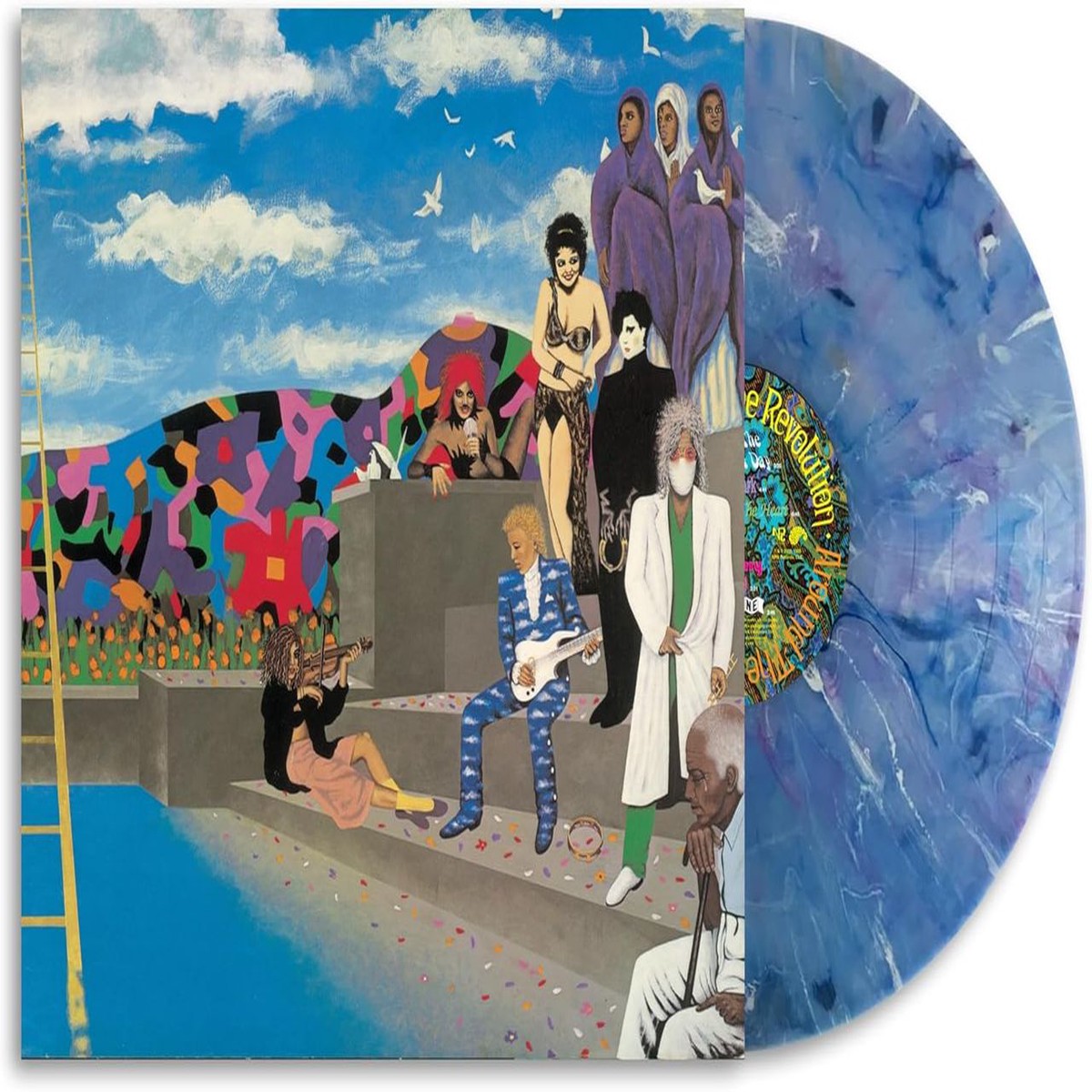 Prince Around The World In A Day – 40th Anniversary Edition – Blue Marble Vinyl – Sealed UK Vinyl LP
