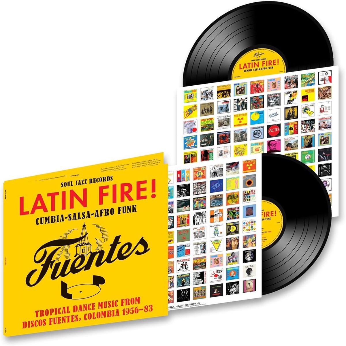 Various-Soul Funk Latin Fire Tropical Dance Music from Discos Fuentes Colombia 1956-83 – Sealed UK 2-LP vinyl set
