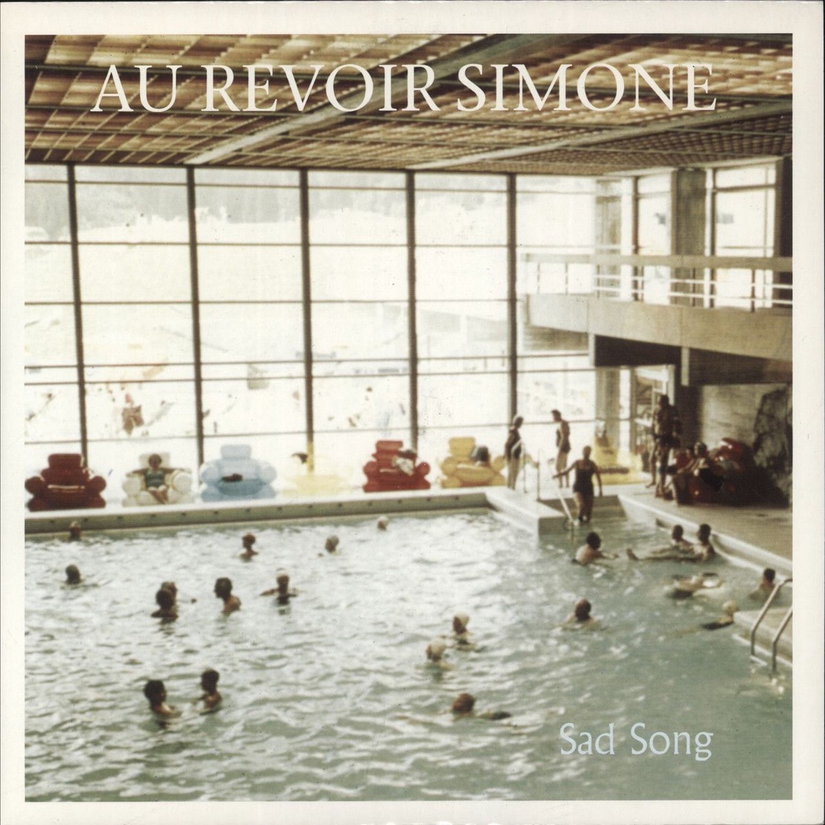 Au Revoir Simone Sad Song UK 7 vinyl