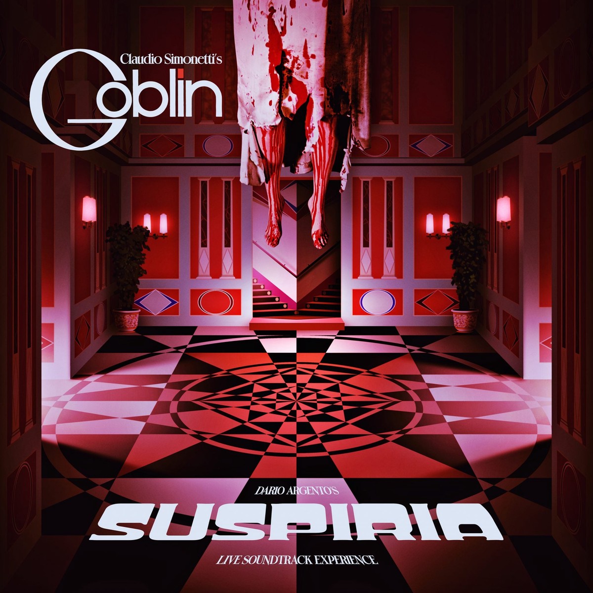CLAUDIO SIMONETTIS GOBLIN SUSPIRIA – LIVE SOUNDTRACK EXPERIENCE RED LP