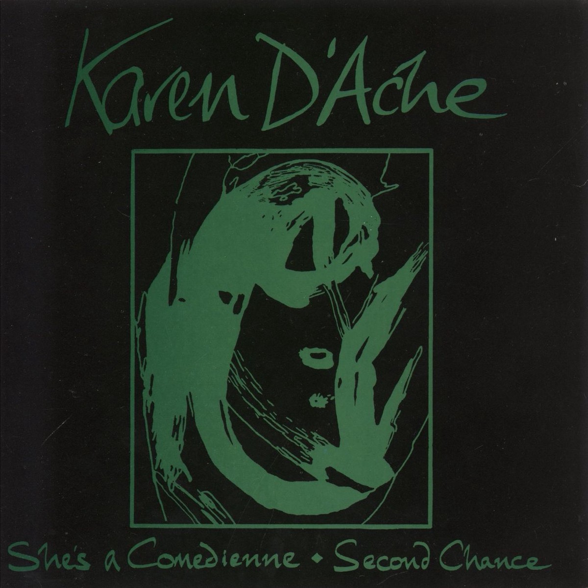 Karen DAche Shes A Comedienne UK 7 vinyl