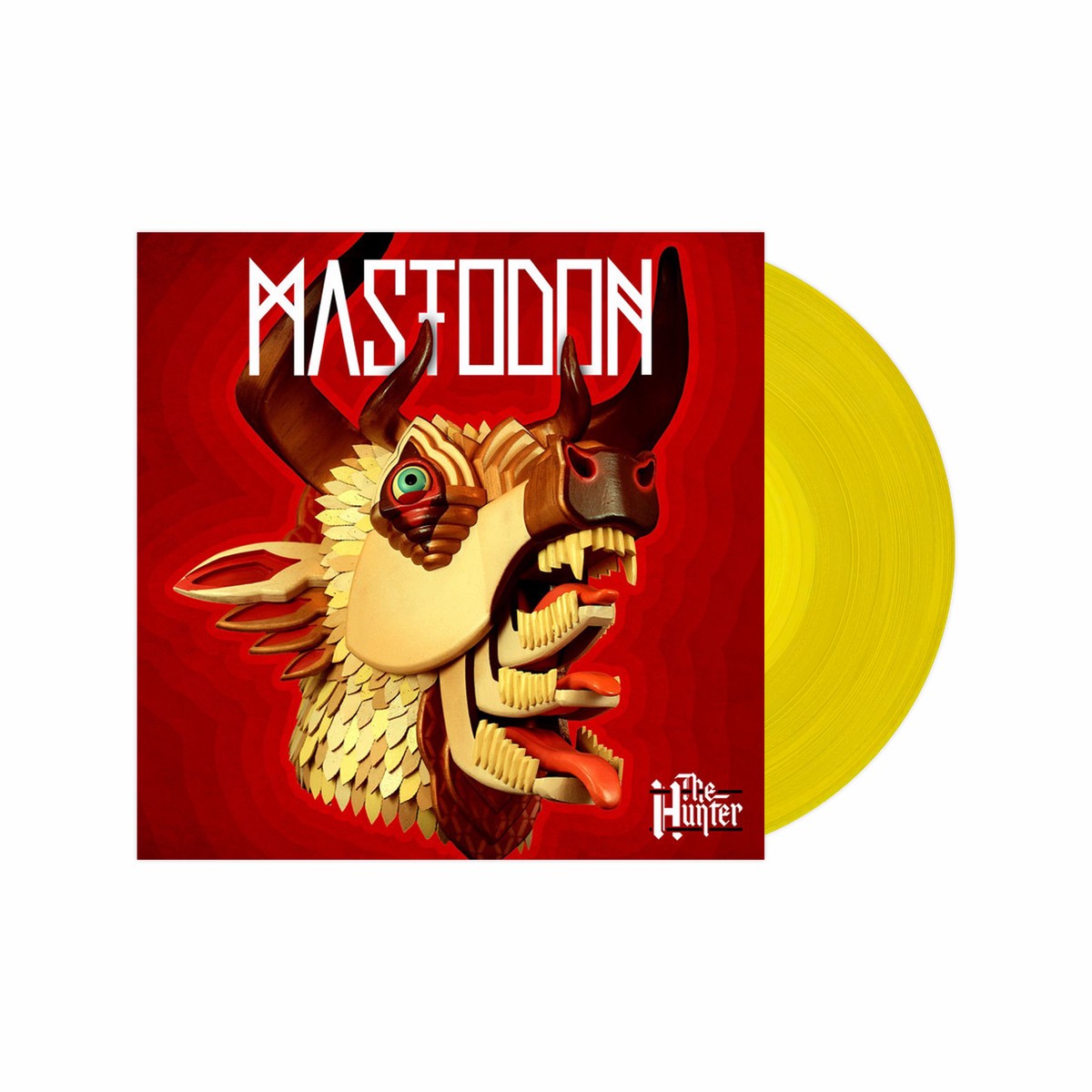 MASTODON THE HUNTER LP (Exclusive Yellow Vinyl)